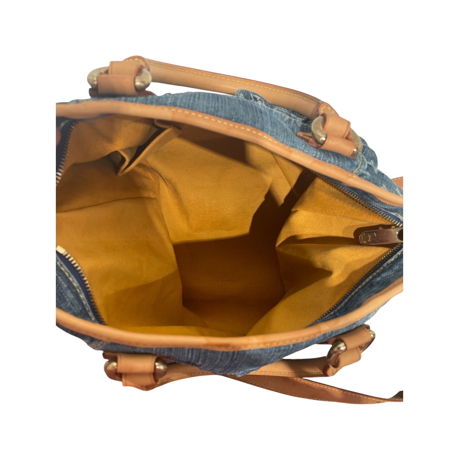 LOUIS VUITTON/Bag/All Over Print/Denim/BLU/Neo Cabby GM blue denim bag view 4