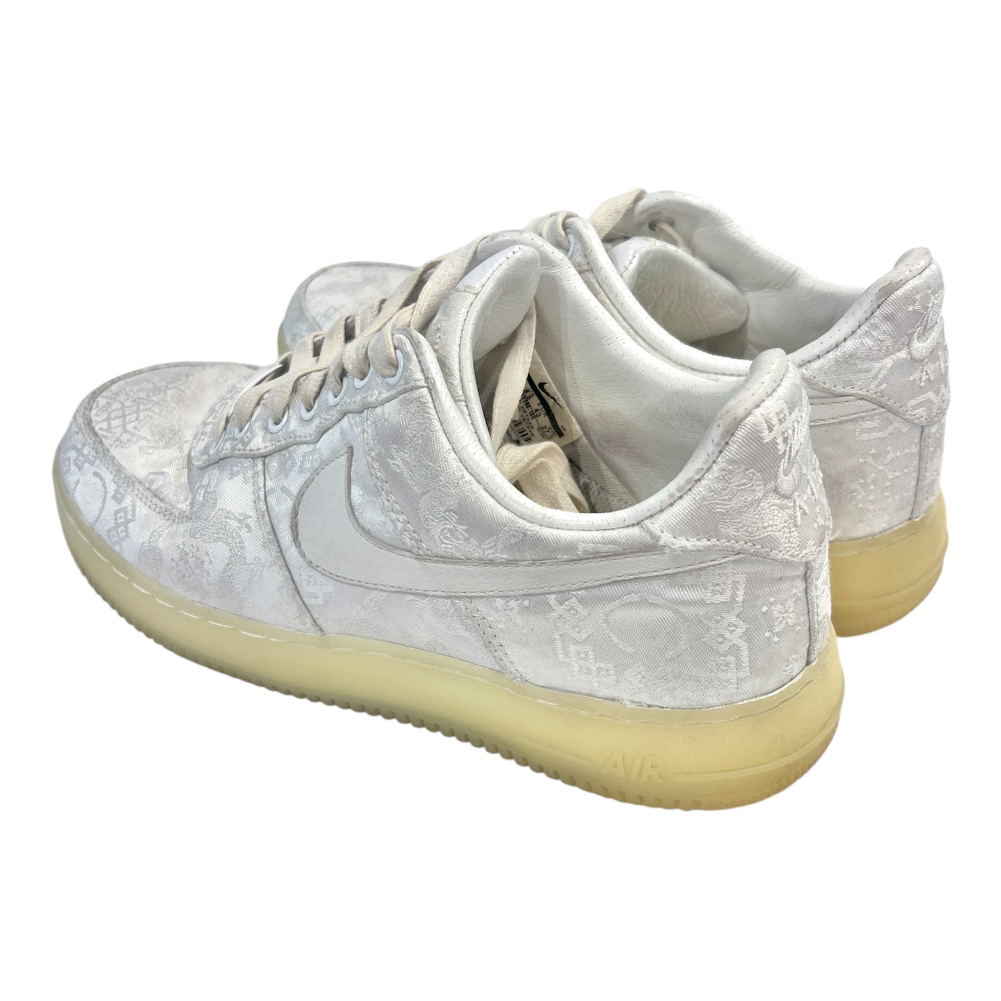 NIKE/Low-Sneakers/US 9.5/Monogram/Polyester/WHT/A09286-100 view 2