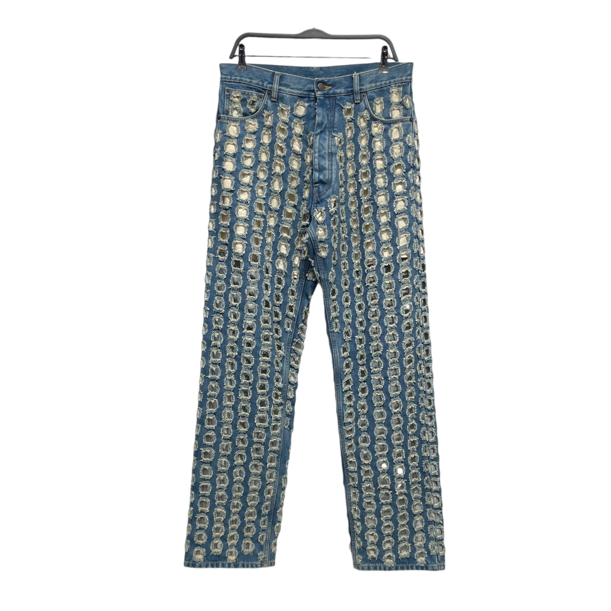 Maison Martin Margiela/Straight Pants/44/Denim/IDG/CUT OUT view 1