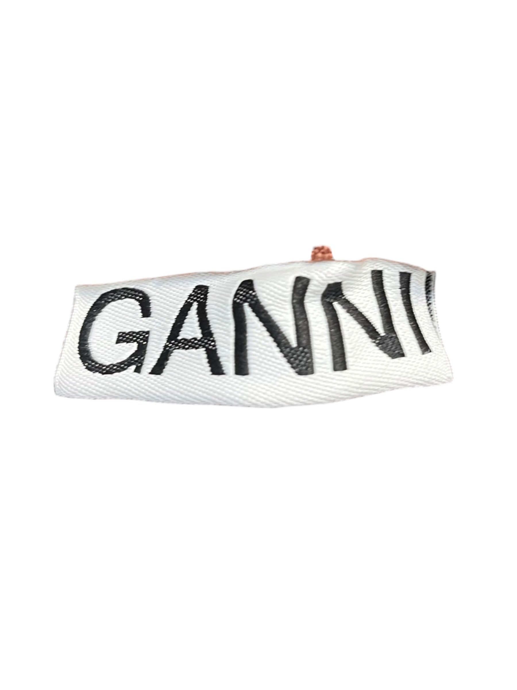 GANNI/Bottoms/34/Cotton/BRW/linen cargo pockets view 3