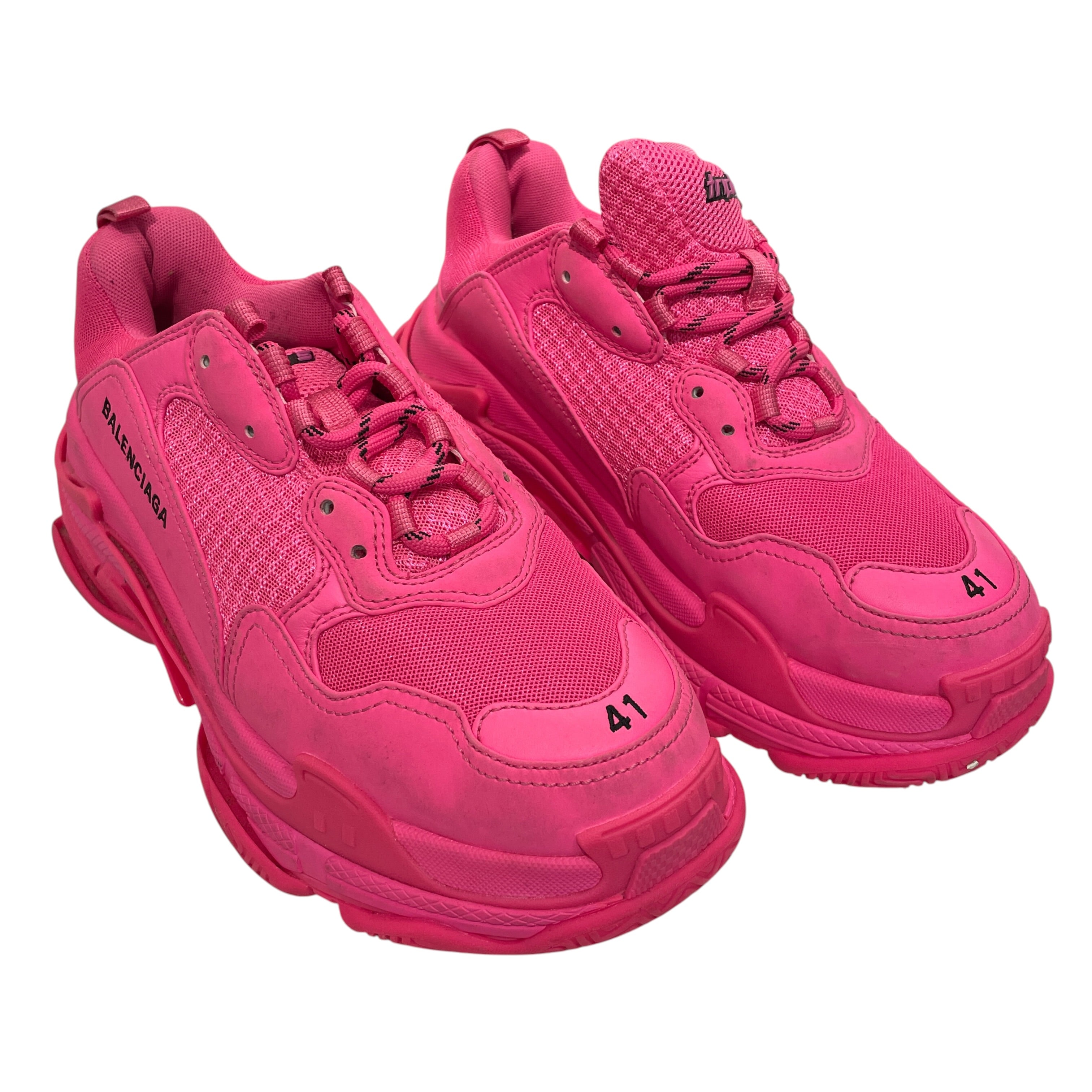 BALENCIAGA/Low-Sneakers/EU 41/Acrylic/PNK/ view 1