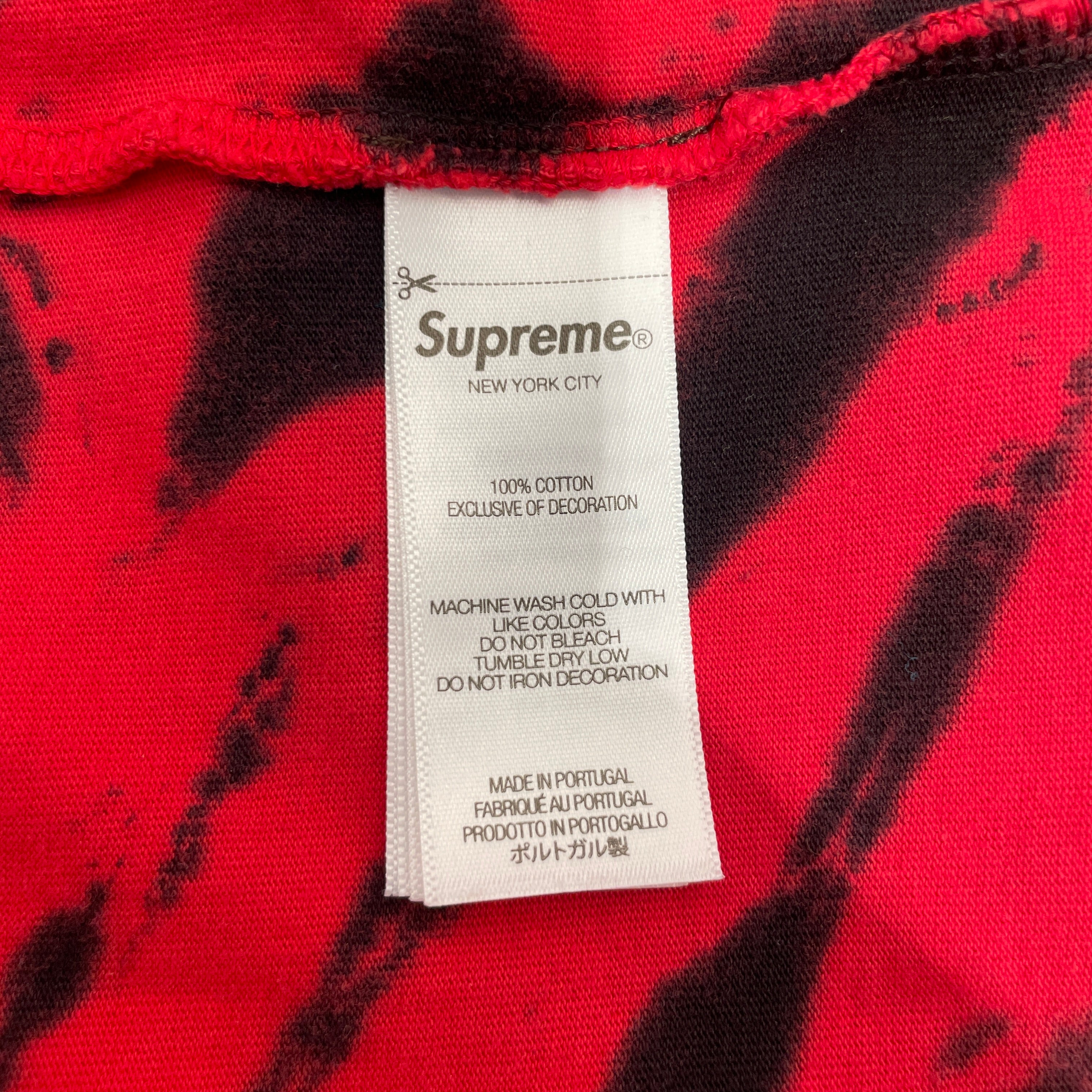 Supreme/LS T-Shirt/XXL/Cotton/RED/All Over Print/ view 4