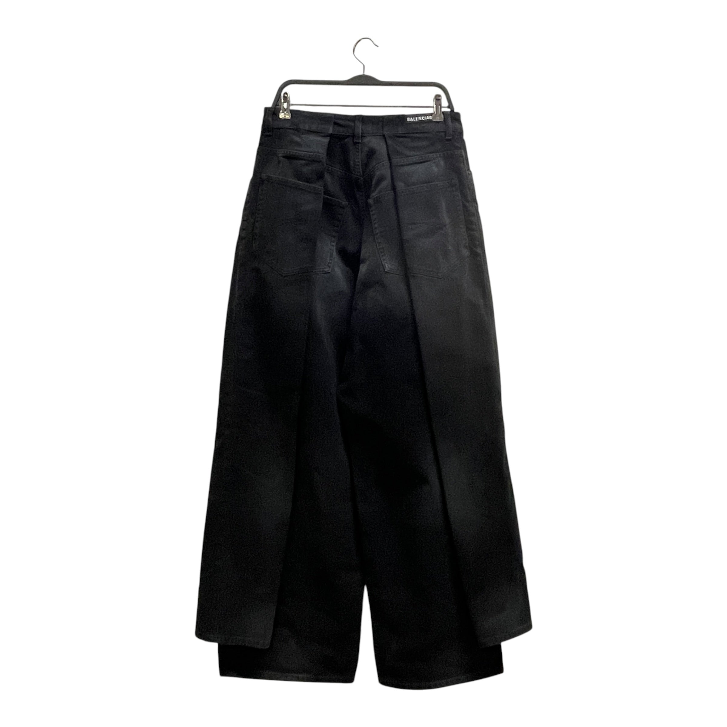 BALENCIAGA/Pants/S/Denim/BLK/SOFT BLK LEFT HAND DENIM view 2