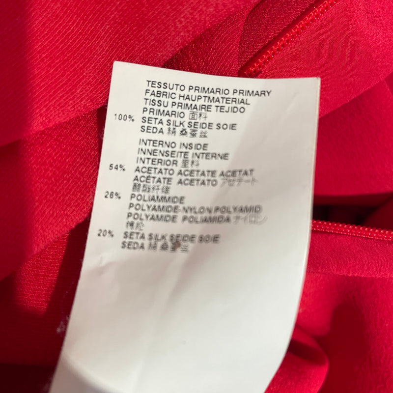 Maison Martin Margiela///Dress/40/Plain/Polyester/RED//W [Designers] Design/