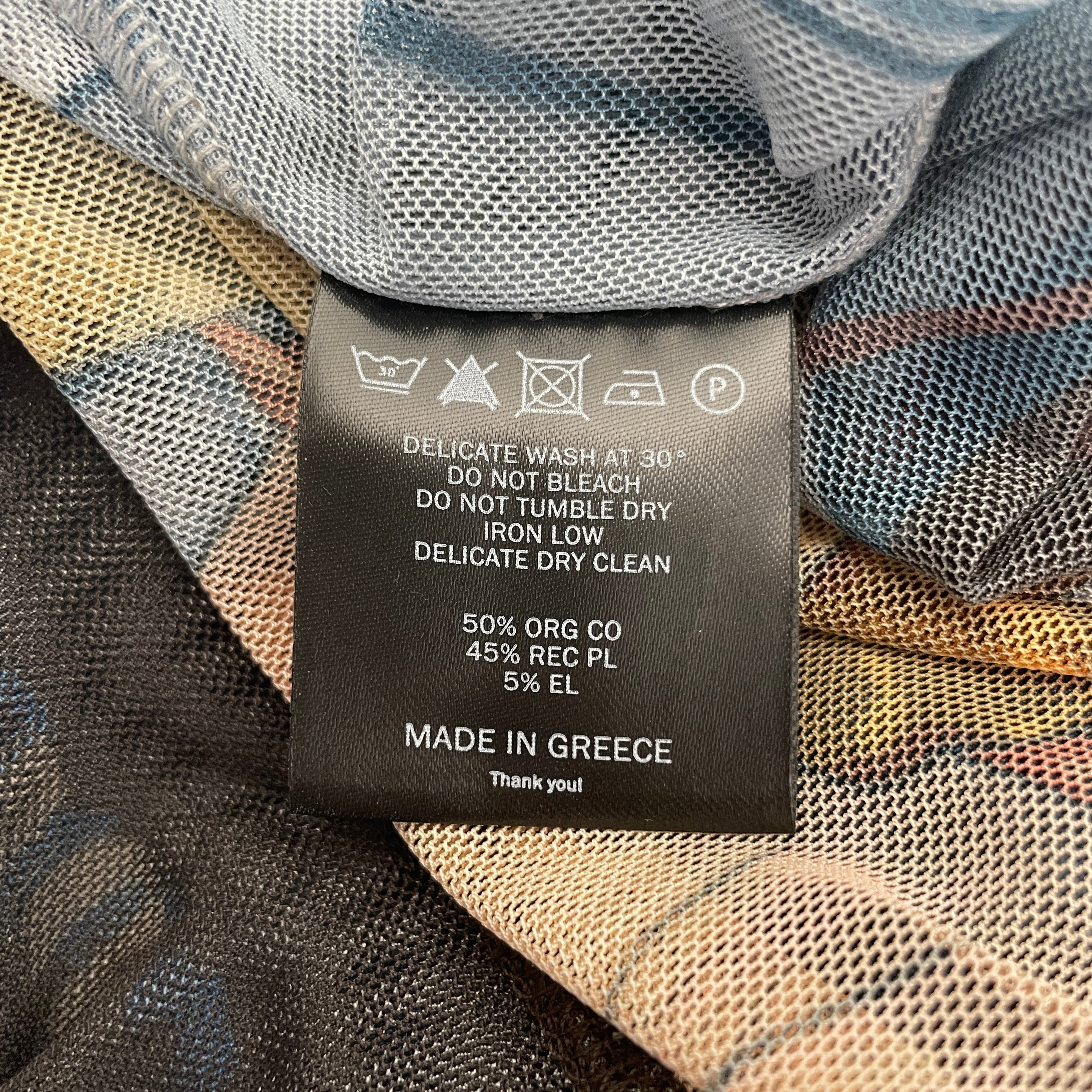OTTOLINGER/LS Cut & Sew/S/Graphic/BLU/mesh panel ls view 3