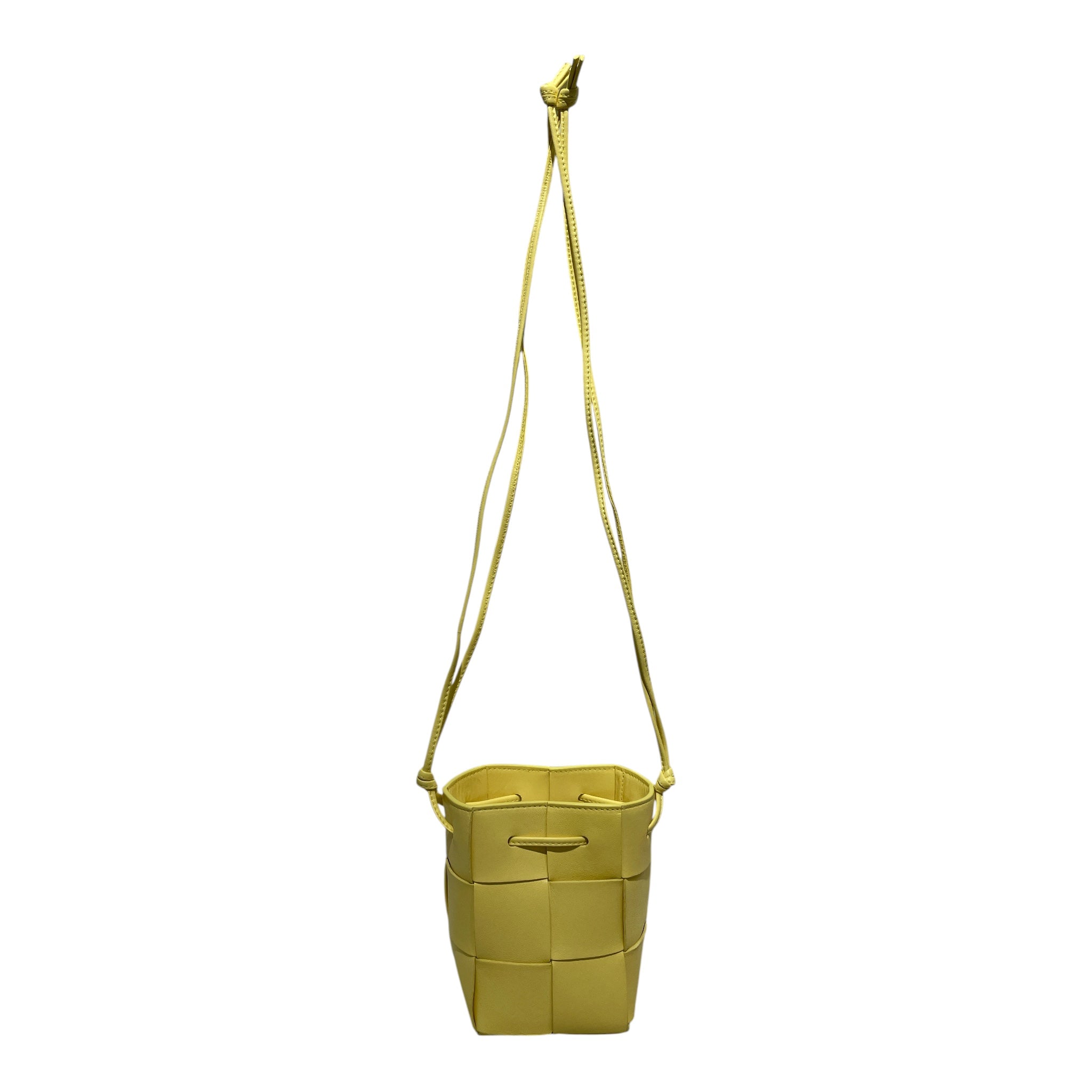 BOTTEGA VENETA/Pouch/Leather/YEL/INTRECCIATO VENETA view 1