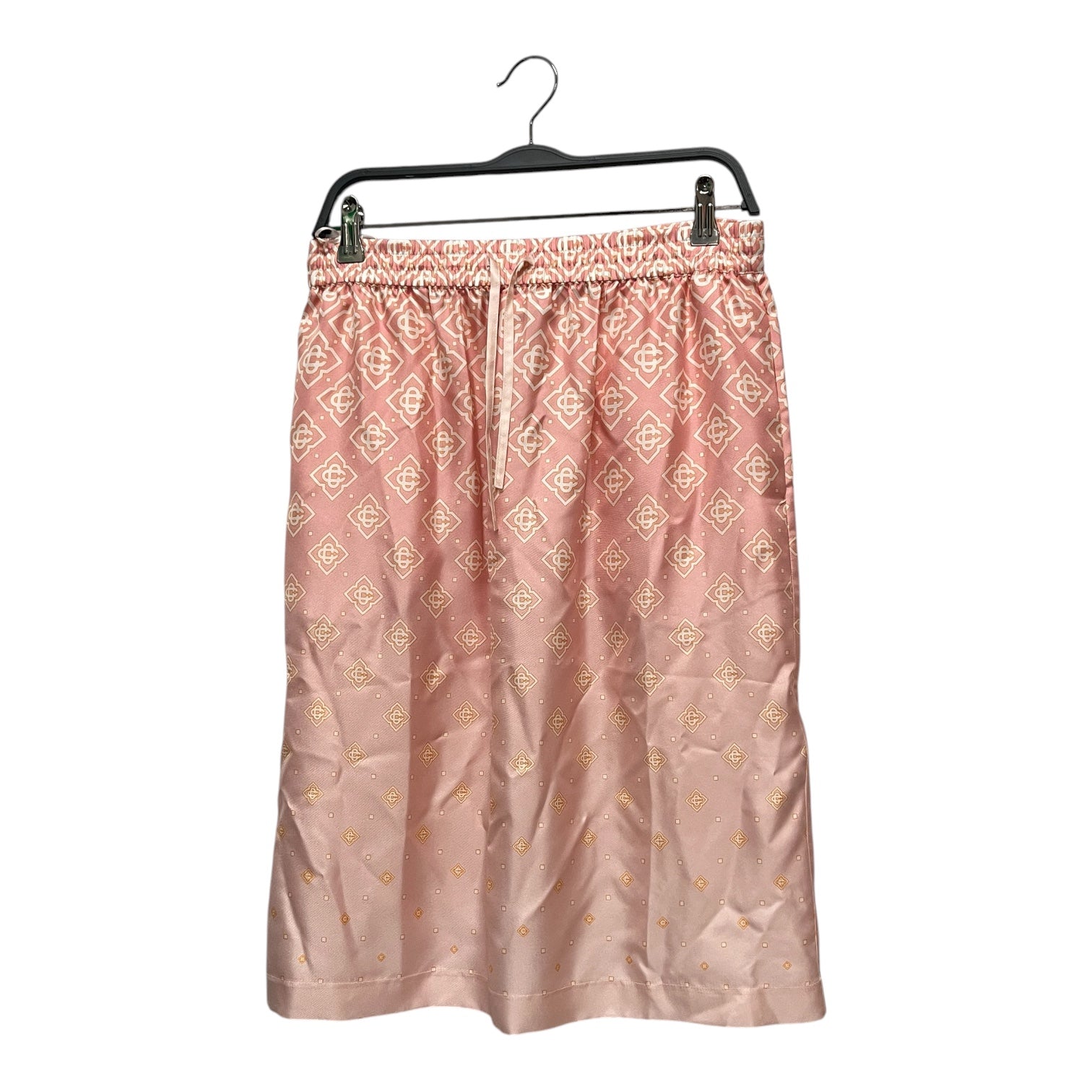 CASABLANCA/Skirt/M/All Over Print/Silk/PNK/MIDI SKIRT/PNK/ORN view 1
