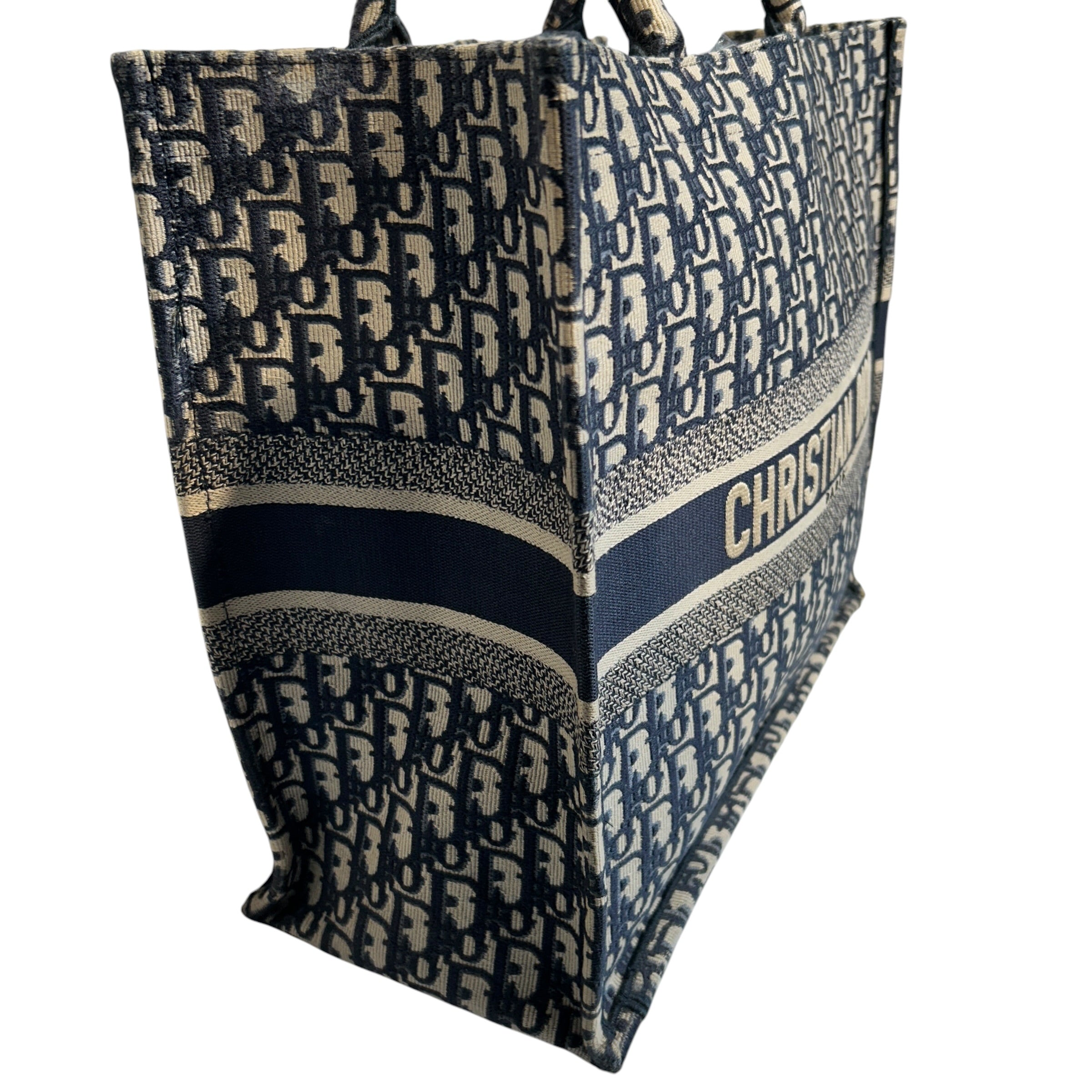Christian Dior/Tote Bag/Monogram/Cotton/IDG/OBLIQUE JACQUARD LARGE view 6