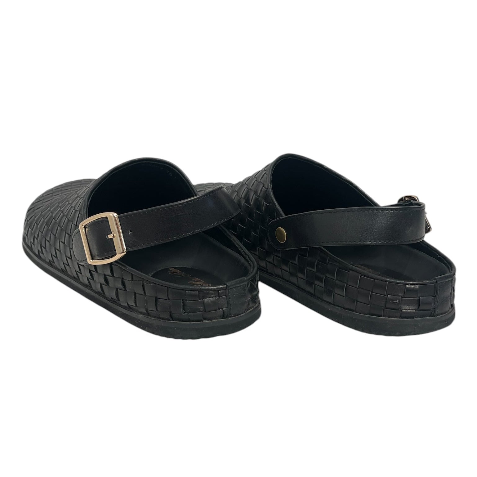 MARC NOLAN /Sandals/Leather/BLK/LEATHER WOVEN SANDALS view 2