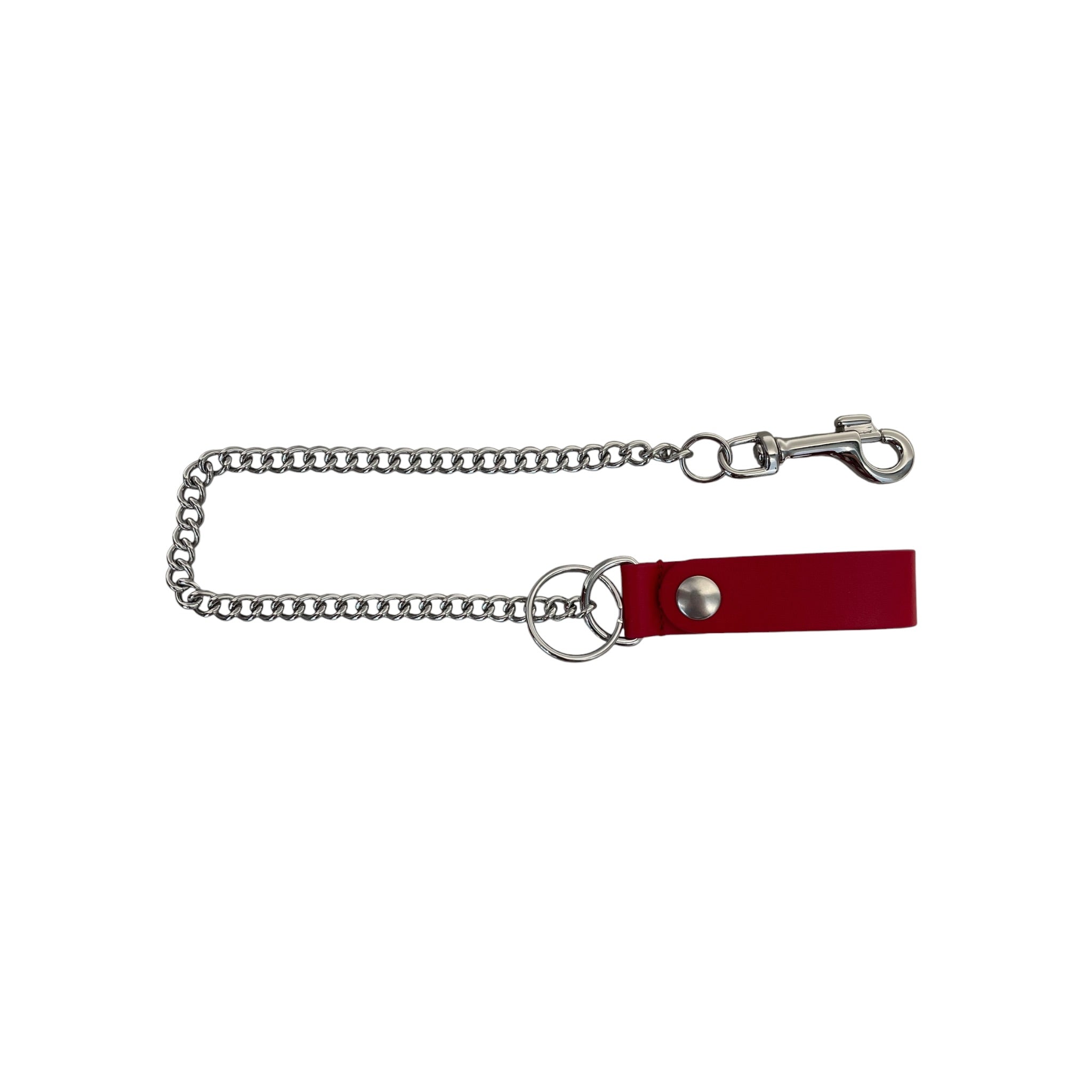 Supreme/Wallet/Leather/RED/M's/Studded Chain Wallet view 2
