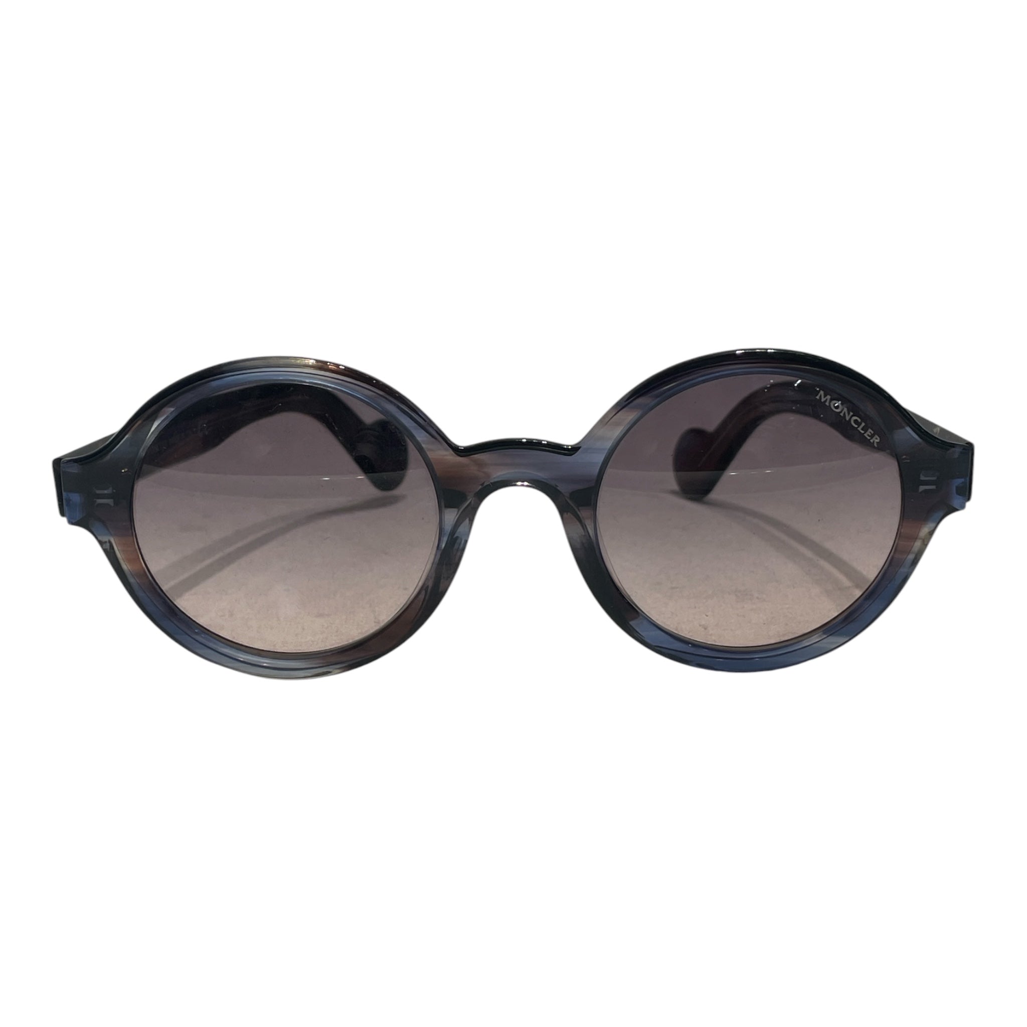 MONCLER/Sunglasses/Plastic/BRW/L's/ML0041 53B Round Sunglasses view 1