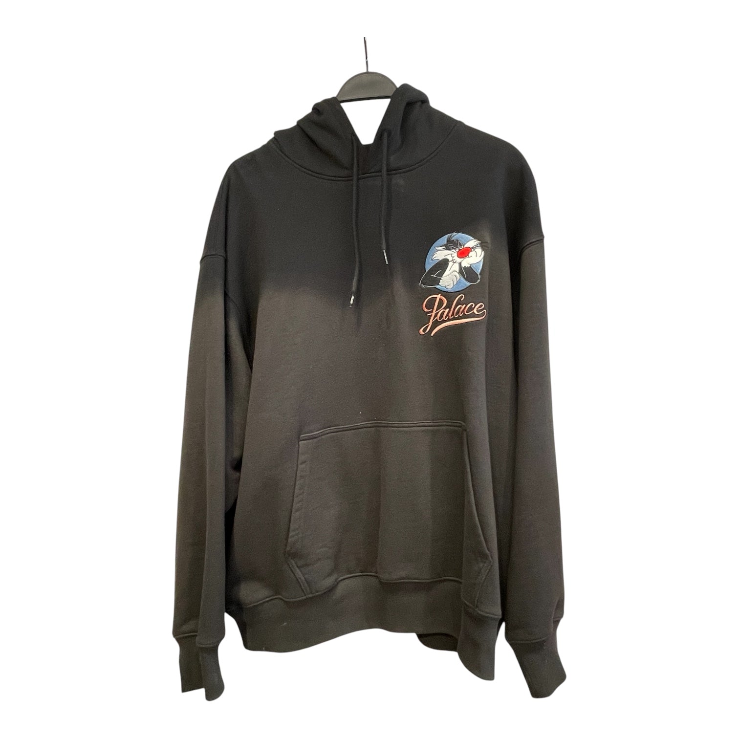 UGG australia/PALACE/Hoodie/XL/Graphic/Cotton/BLK/LOONEY TUNES PINK PALACE view 1