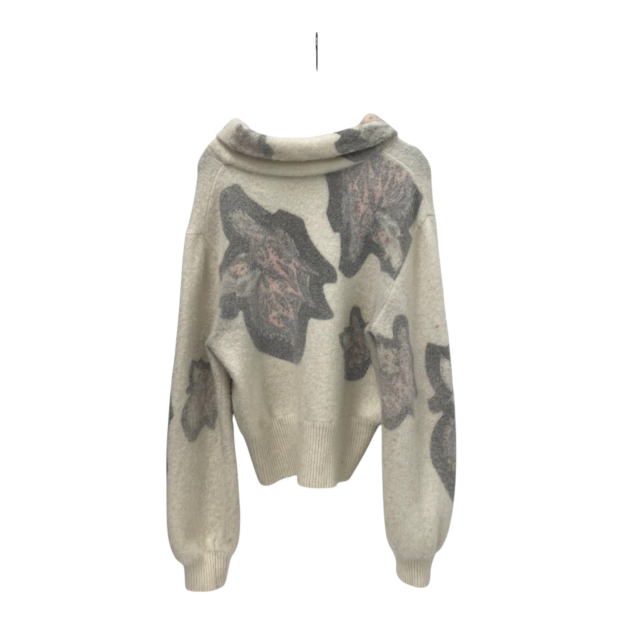 Kiko Kostadinov/Sweater/Graphic/Cotton/WHT/faded graph view 2