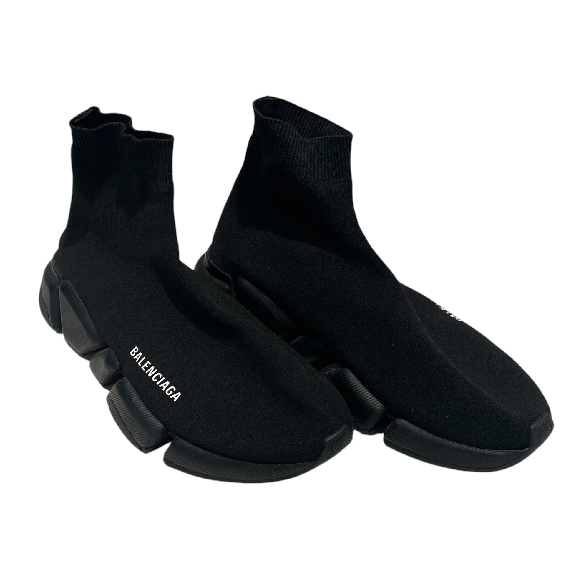 BALENCIAGA/Hi-Sneakers/US 9/Nylon/BLK/Speed 2.0 view 1