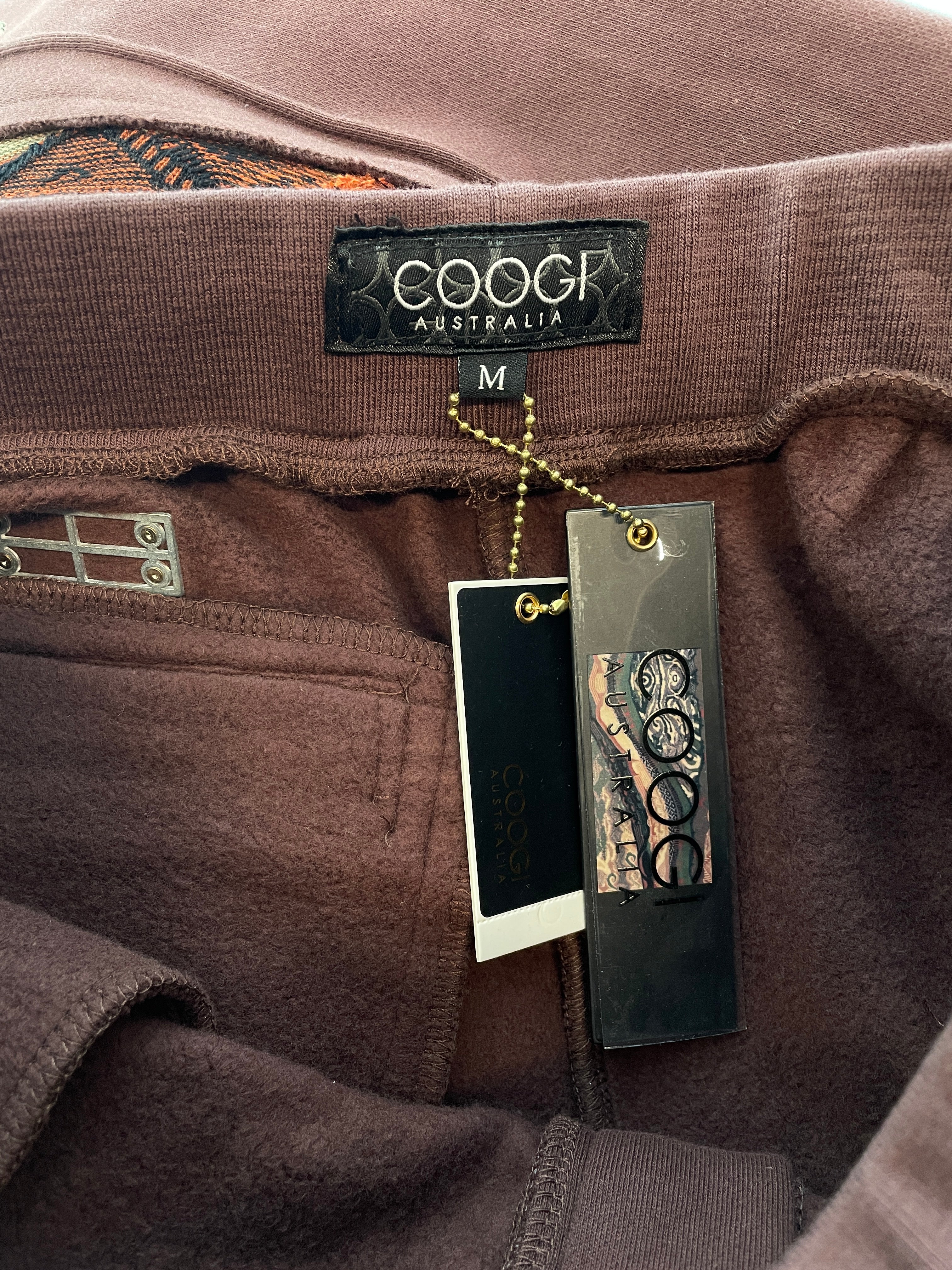 COOGI/Straight Pants/M/Cotton/BRW/FLEECE PANTS\ ZIPPER POCKETS view 5