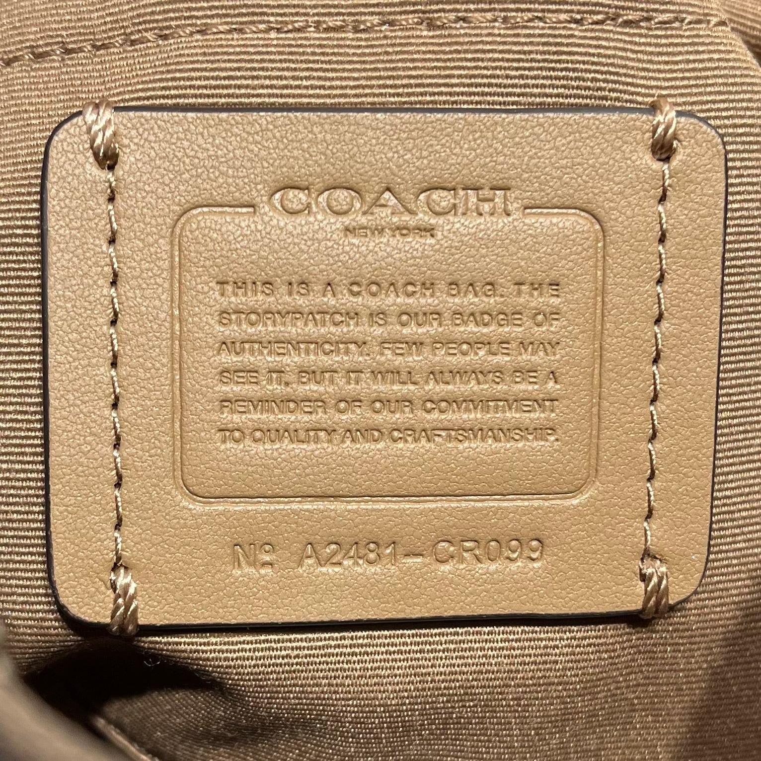 COACH/Pouch/Leather/BEG/Terri Shouder Bag Smooth view 5
