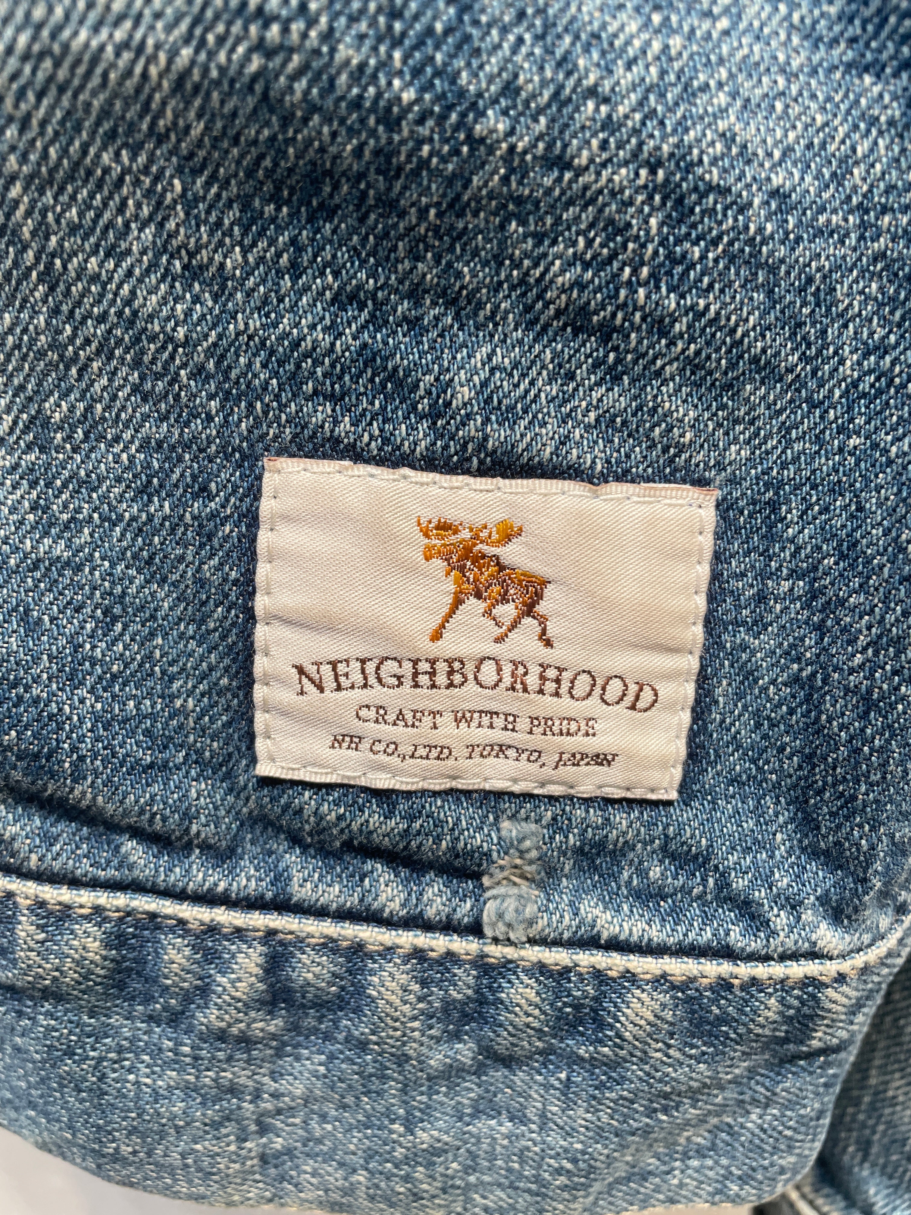 NEIGHBORHOOD/Denim Jkt/L/Denim/BLU/ view 4