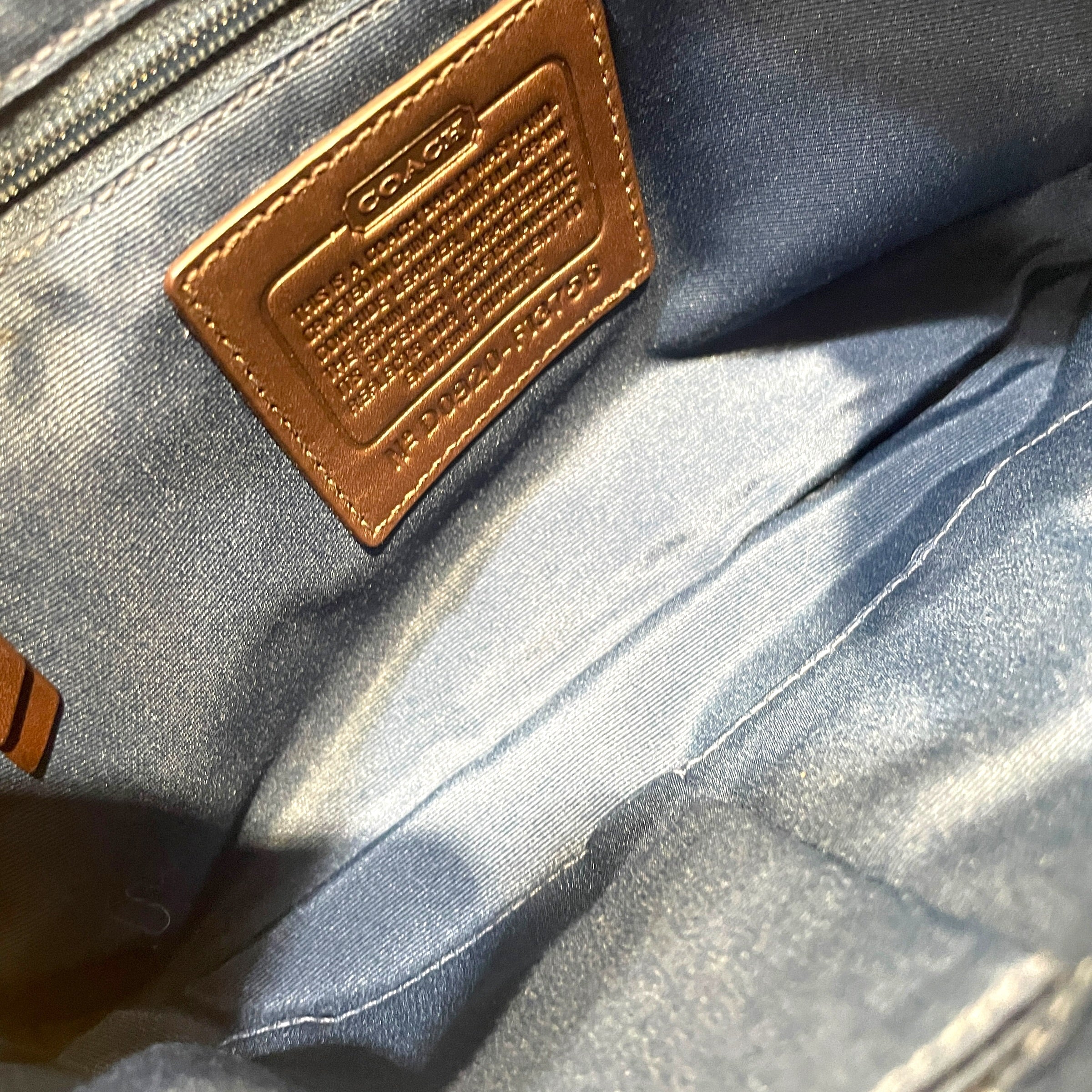 COACH/Hand Bag/Leather/GLD/Bridget Coach Legacy view 7