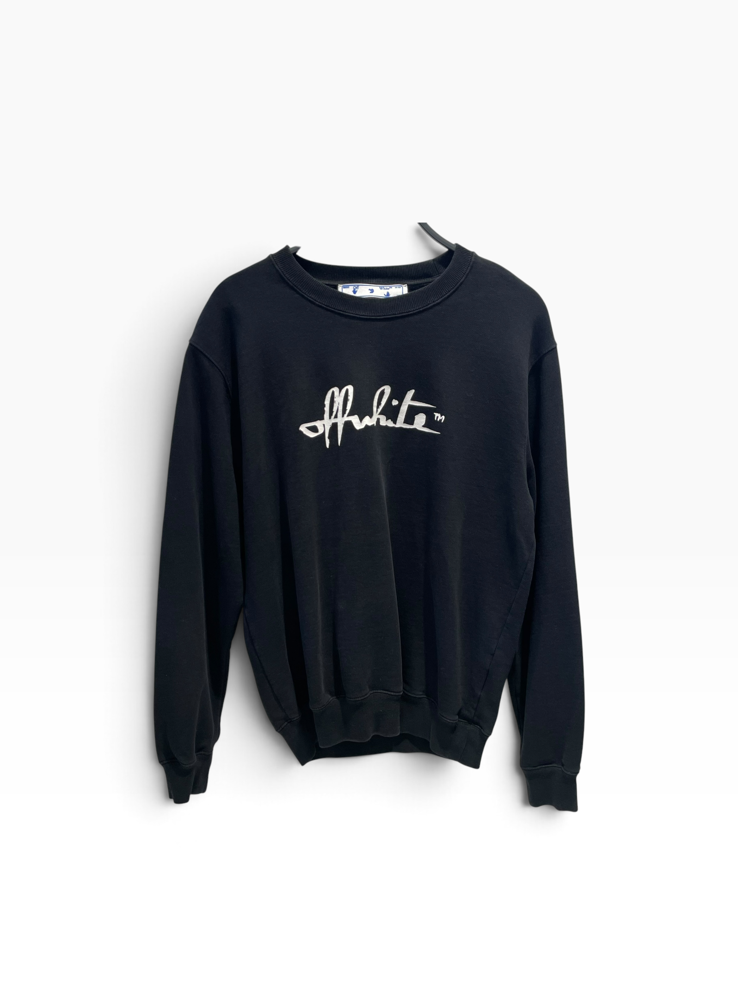 OFF-WHITE/Sweatshirt/M/Cotton/BLK/ view 1