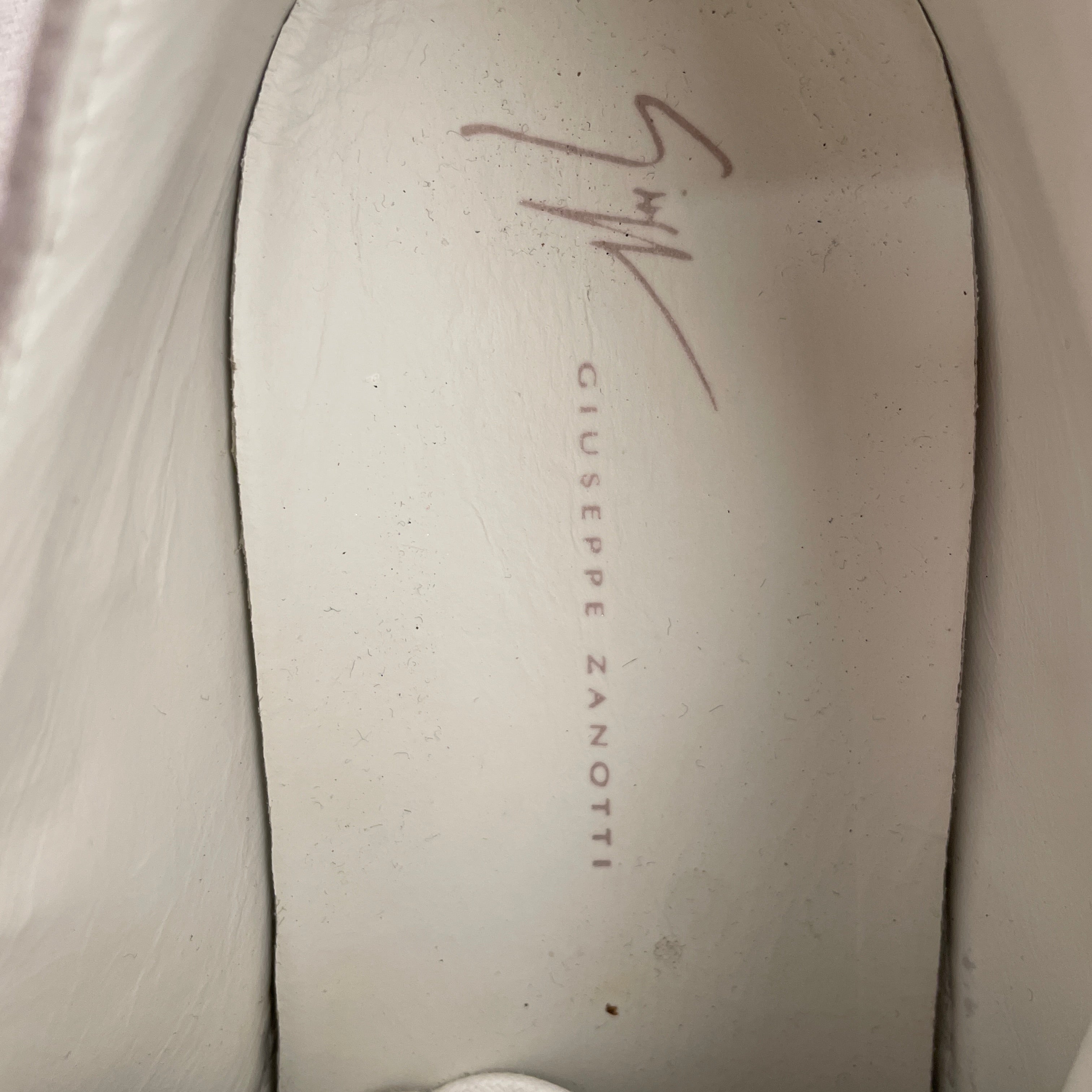 Giuseppe Zanotti/Low-Sneakers/EU 42/Leather/SLV/JELLYFISH view 3
