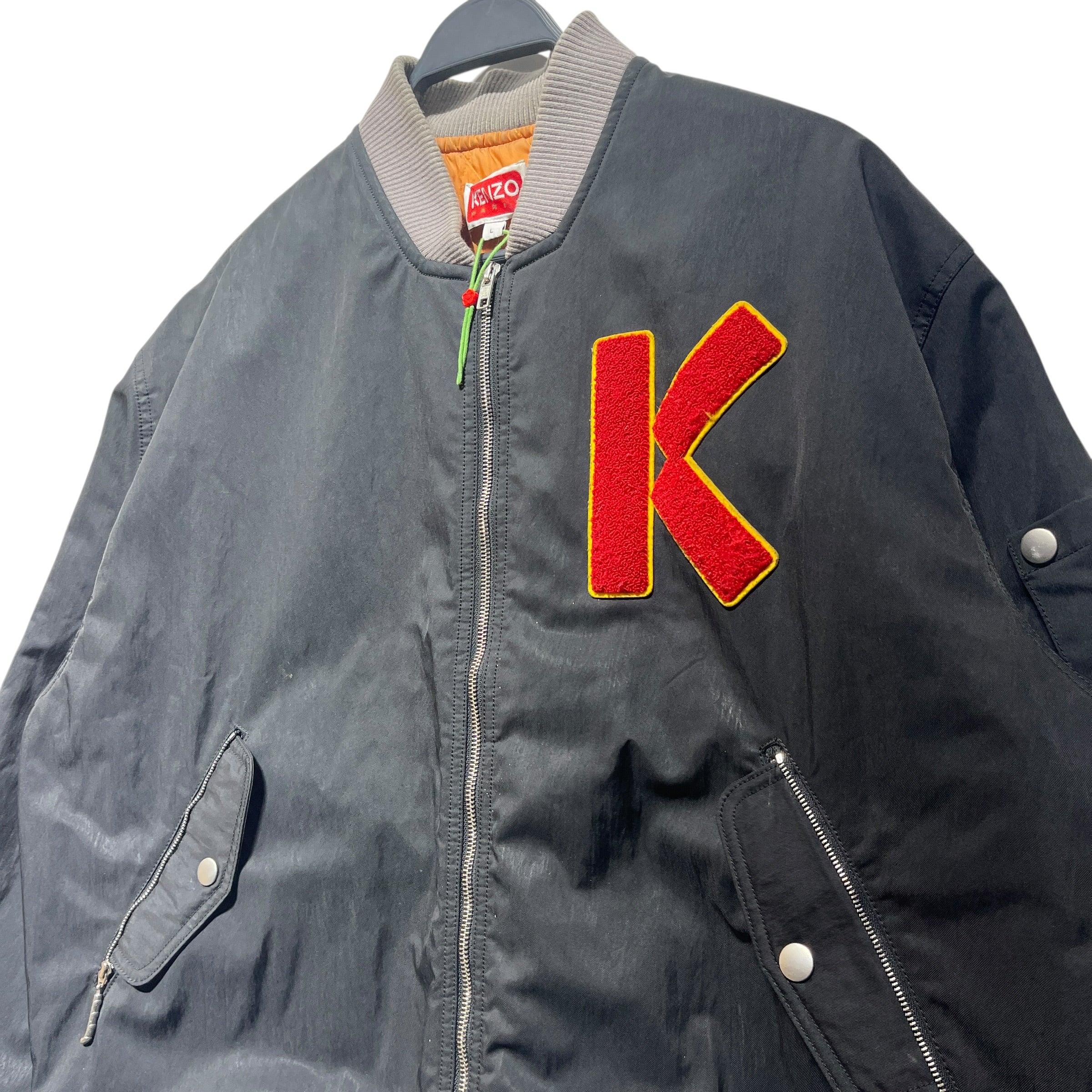 KENZO/Blouson/L/Nylon/BLK/VARSITY BOMBER view 2