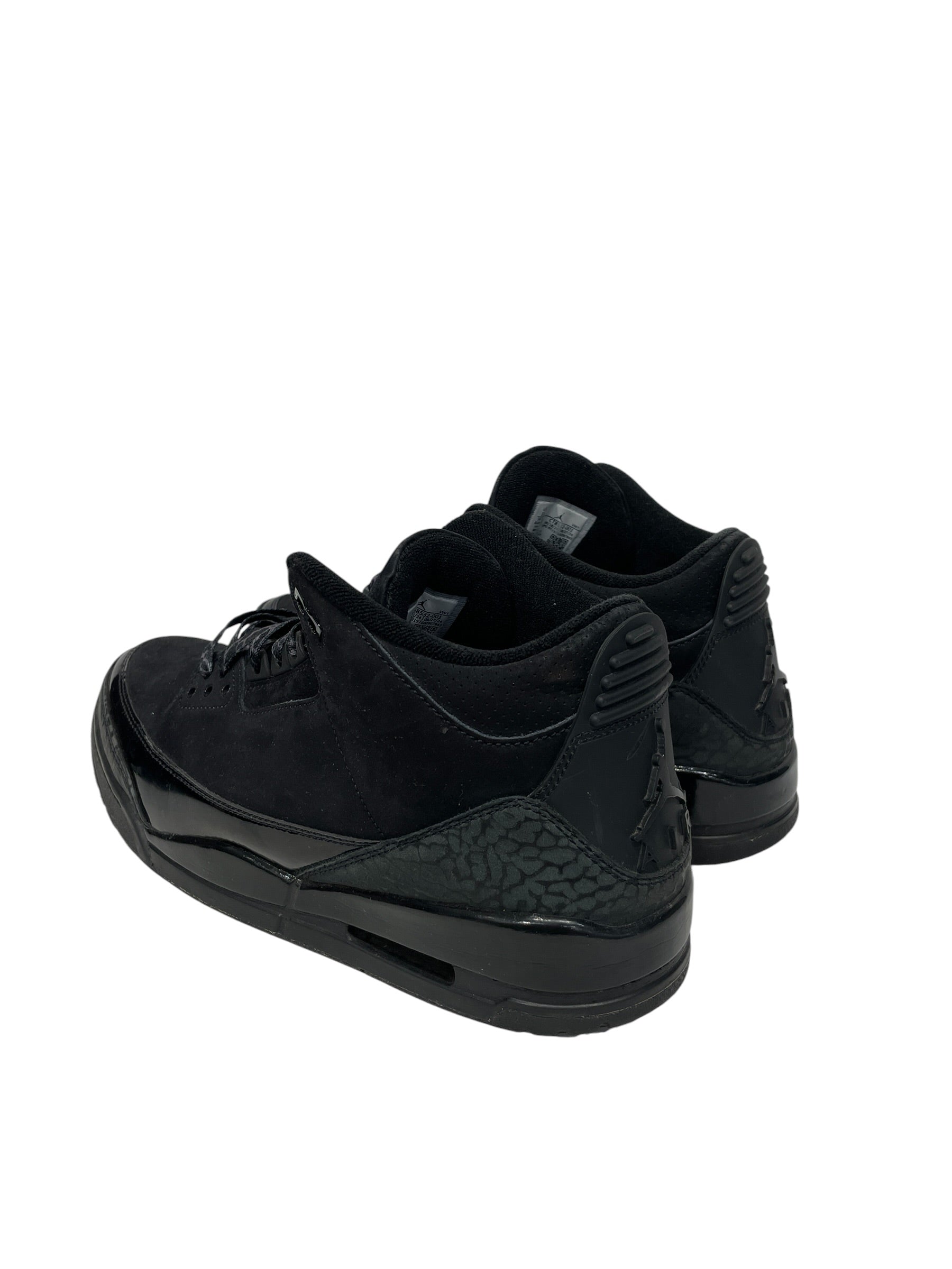 NIKE/Hi-Sneakers/US 11/Suede/BLK/JORDAN 3 RETRO 'BLACK CAT' view 2
