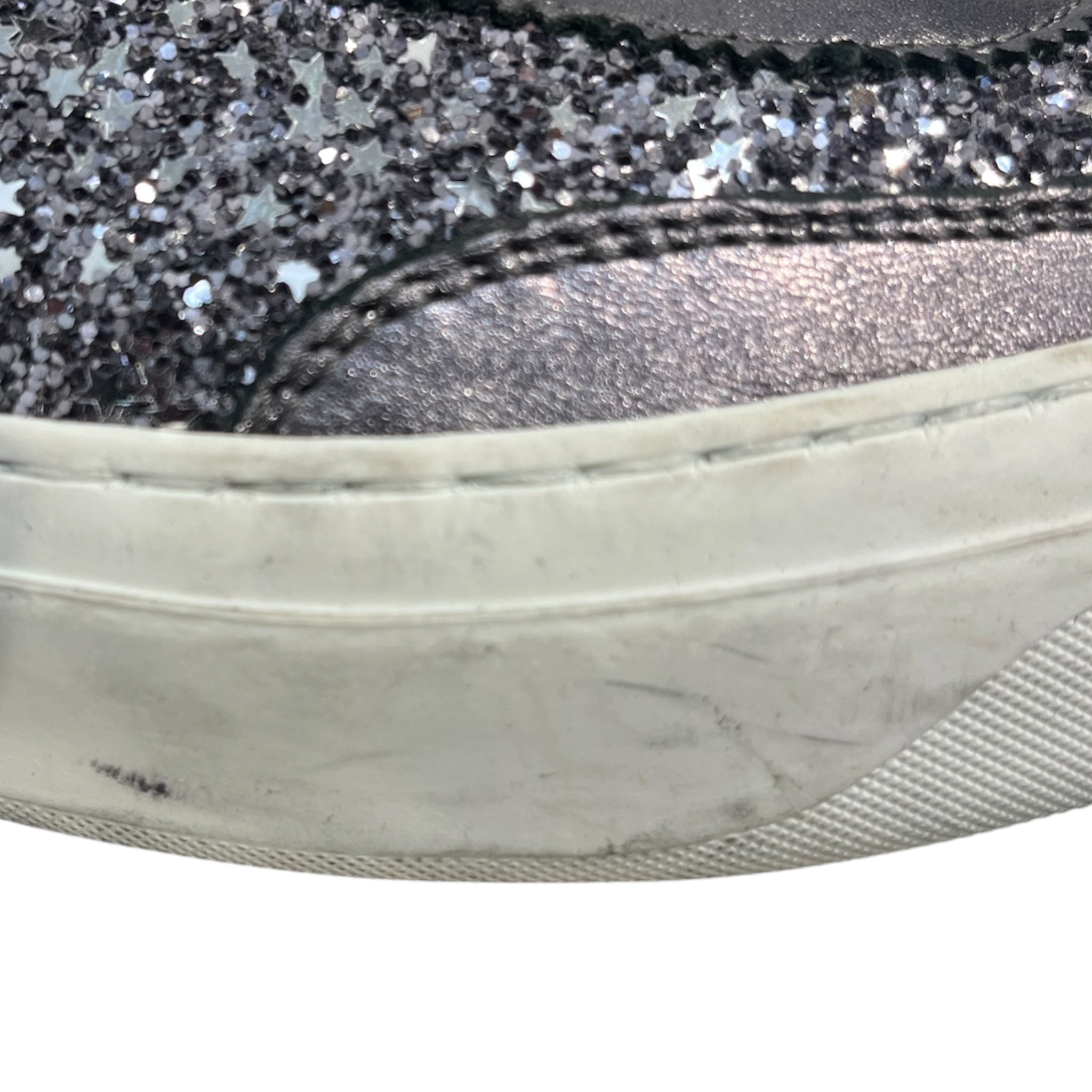 JIMMY CHOO/Low-Sneakers/EU 42/Leather/SLV/SILVER STAR SNEAKER view 7