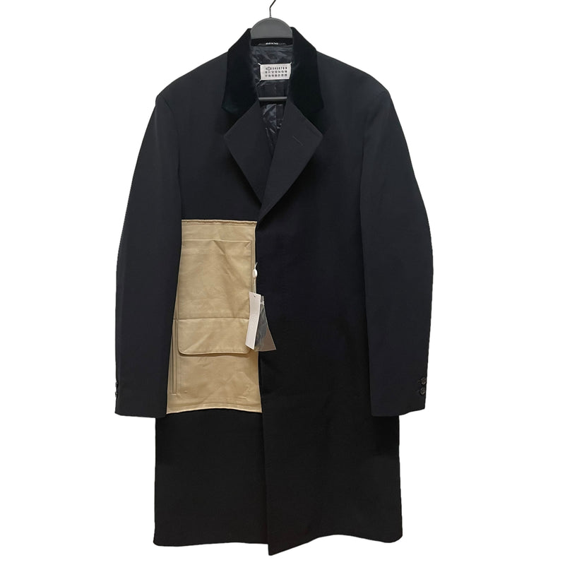 Maison Margiela/Trench Coat/40/Wool/BLK/beige pocket – 2nd STREET USA