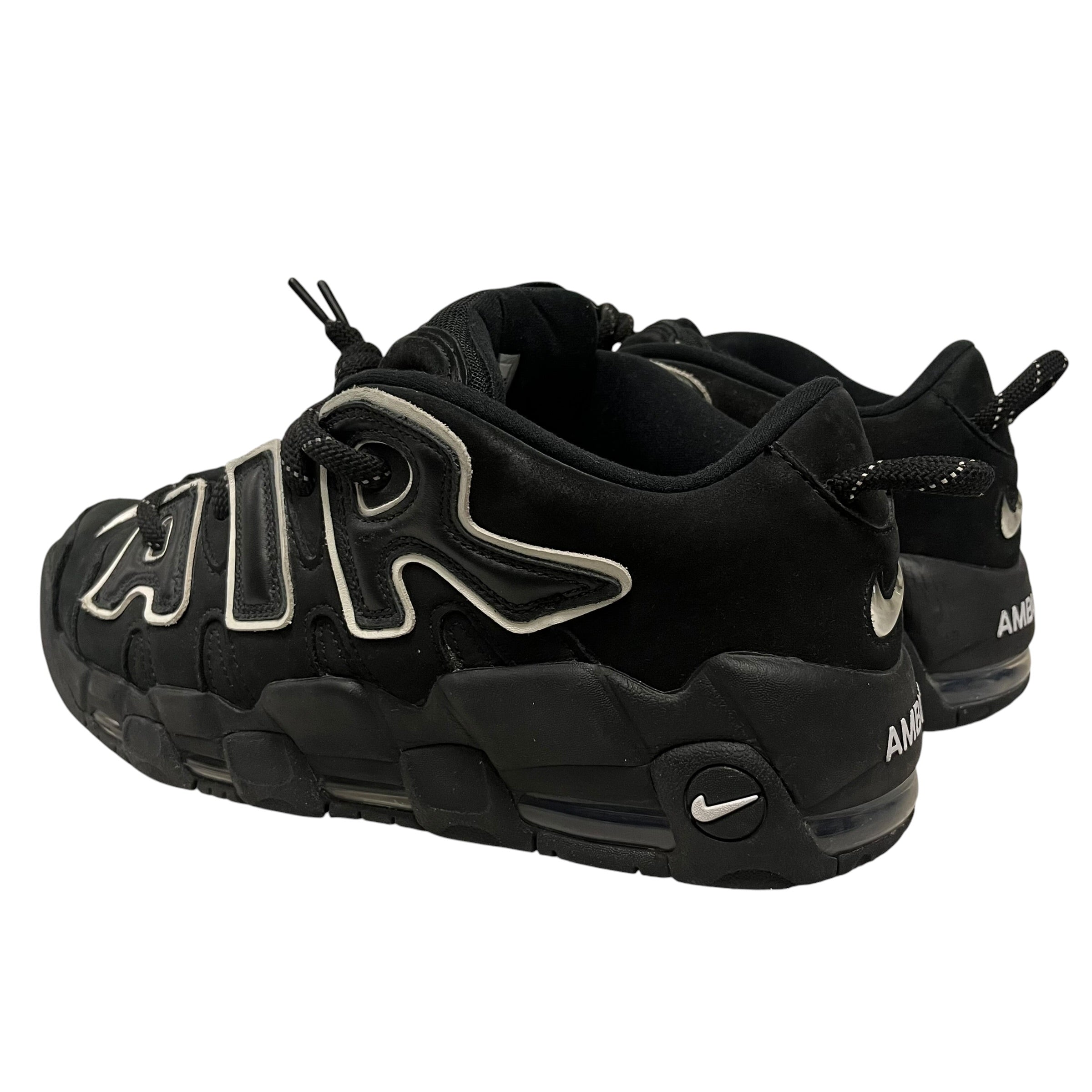 NIKE/AIR MORE UPTEMPO LOW SP/Low-Sneakers/US 13/Leather/BLK/FB1299-001 view 2
