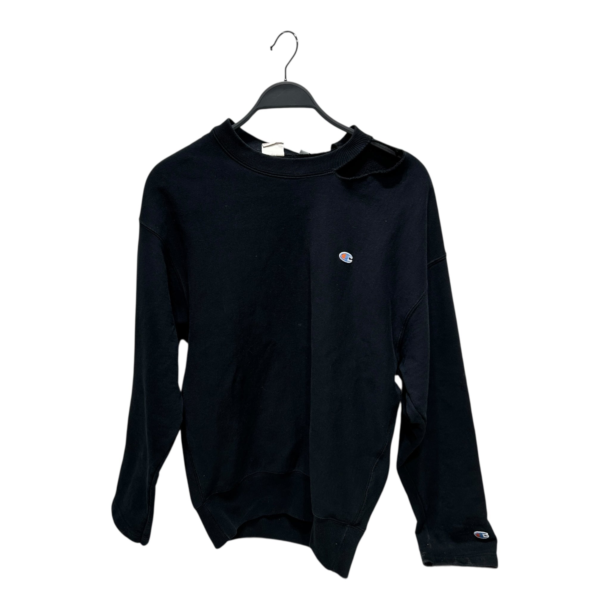 VETEMENTS/Sweater/XS/Cotton/BLK/ view 1