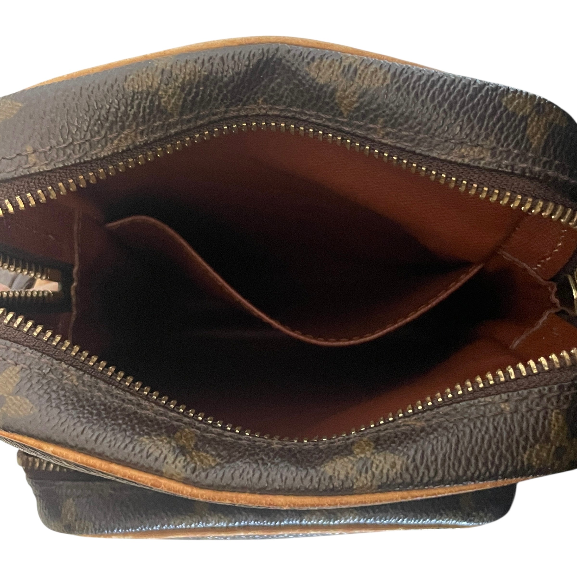 LOUIS VUITTON/Bag/Monogram/Leather/BRW/Danube Shoulder bag view 4