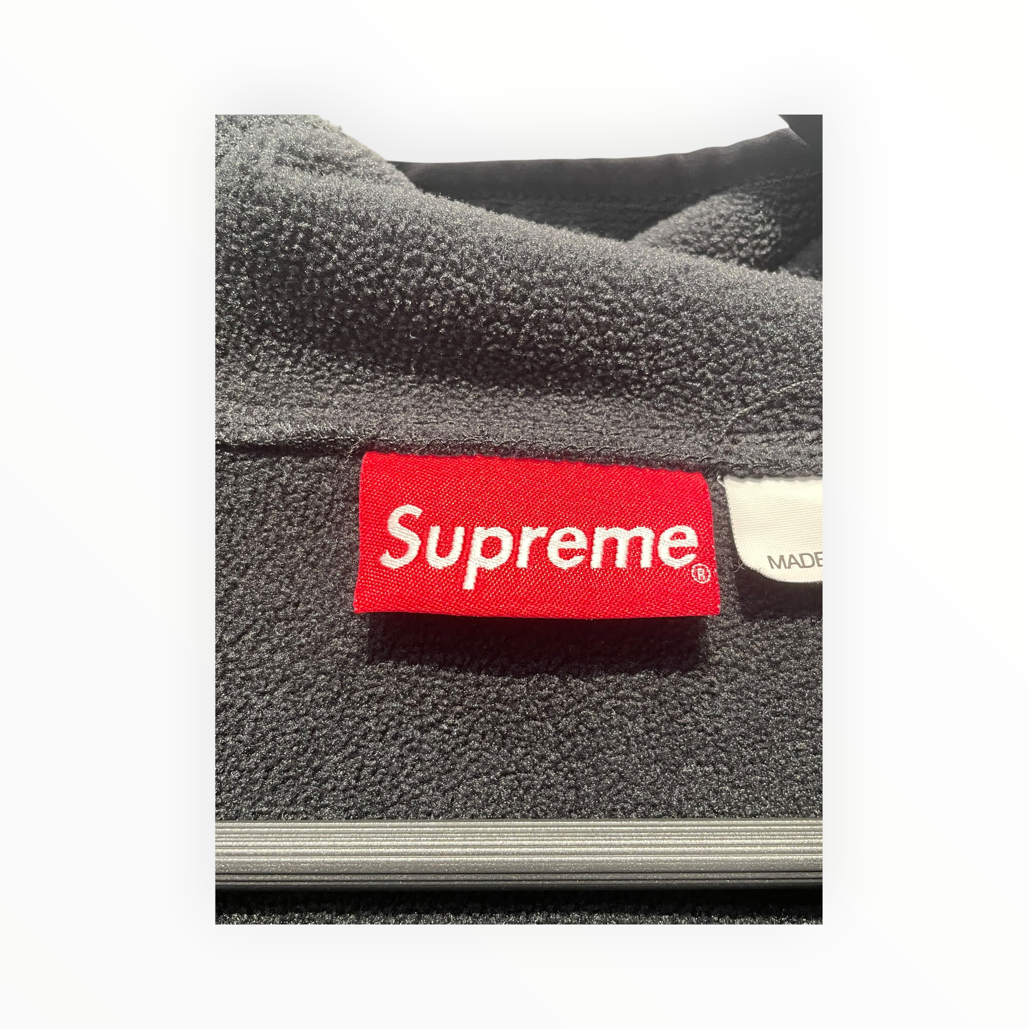Supreme/Hoodie/L/Polyester/BLK/POLARTEK HOODIE view 3