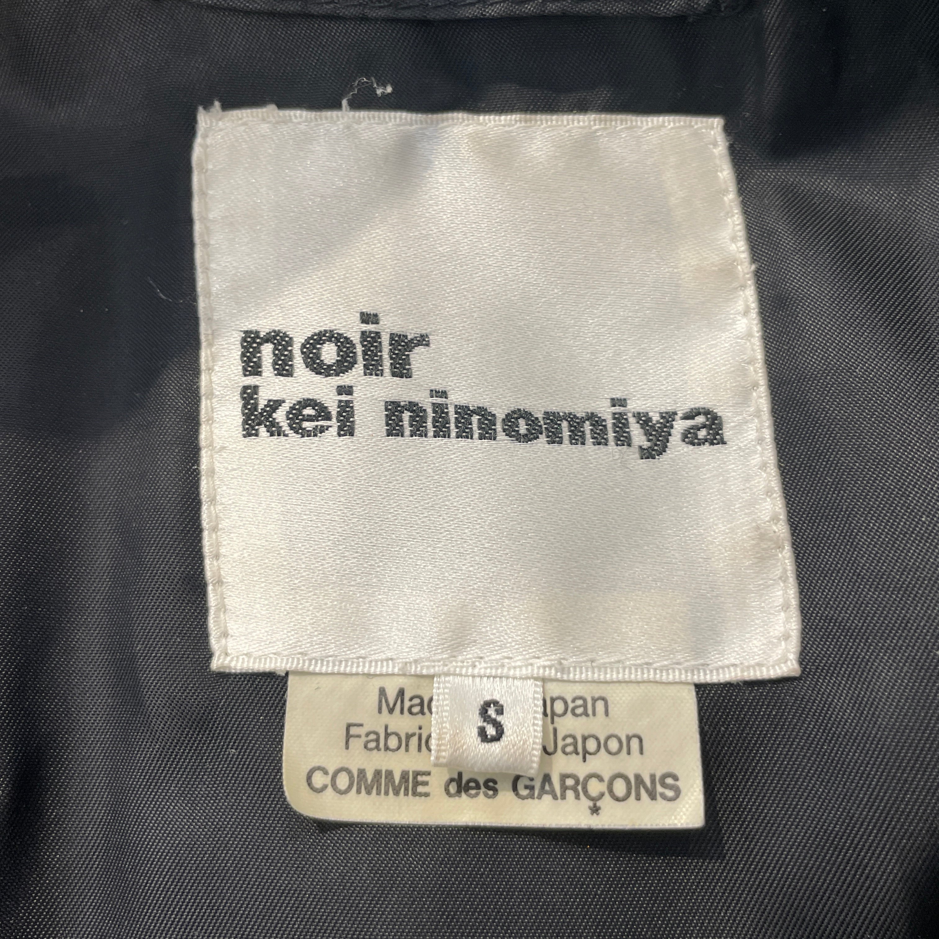 COMME des GARCONS/Puffer Jkt/S/Nylon/BLK/NOIR KEI NINOMIYA view 4