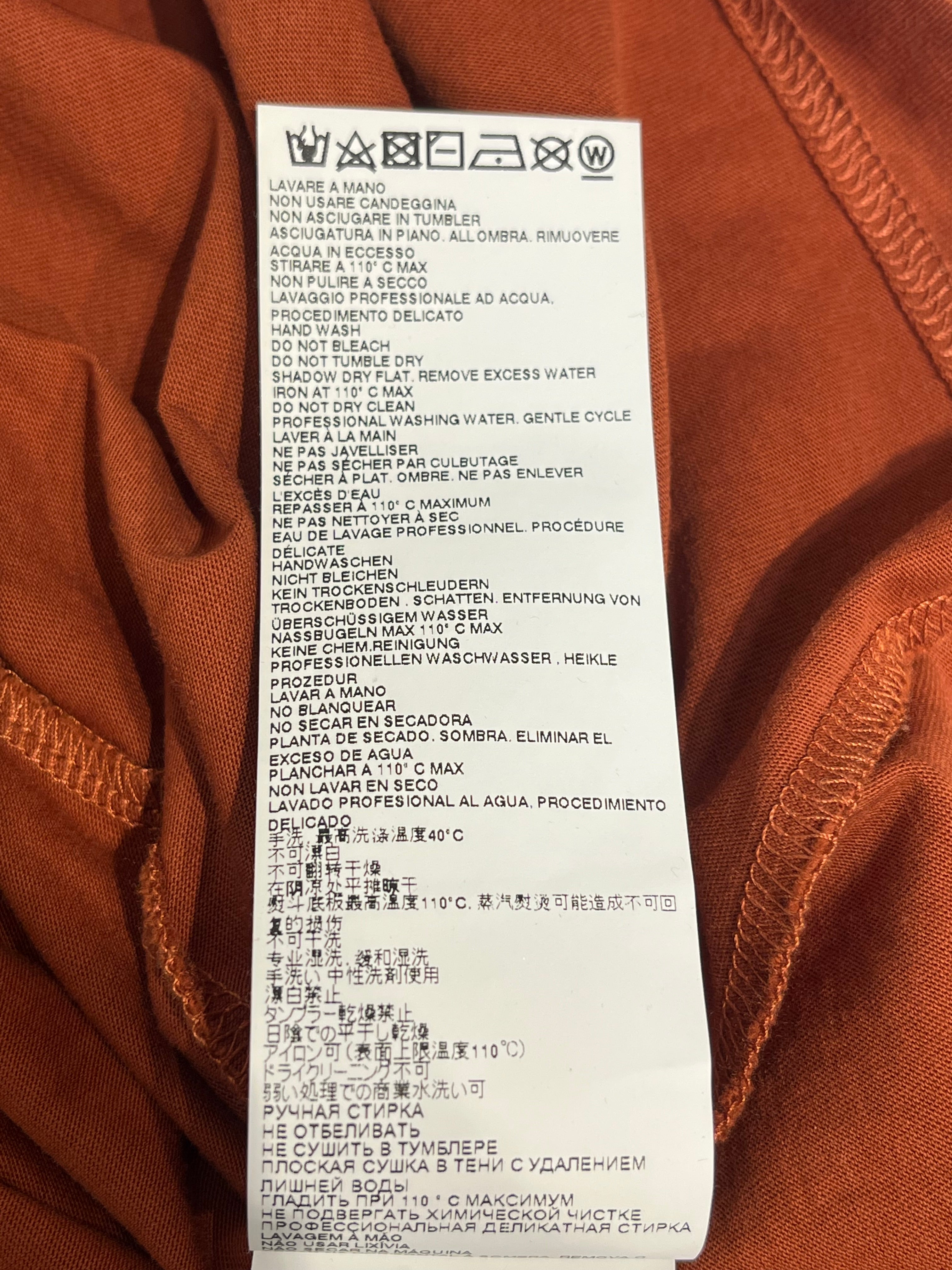 MARNI/T-Shirt/50/Cotton/BRW/Graphic/ZEBRA LOGO view 5