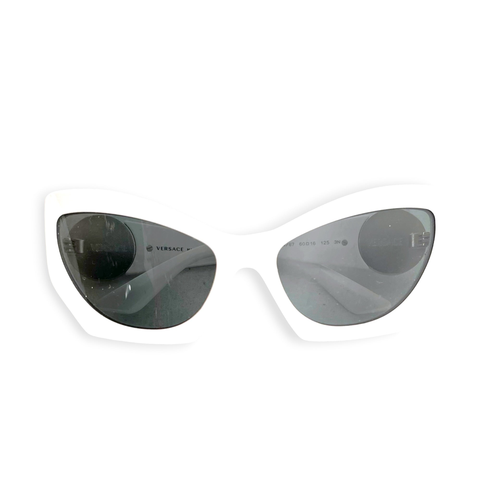 VERSACE/Sunglasses/Plastic/WHT/L's/4450 314/87 60 16 view 5