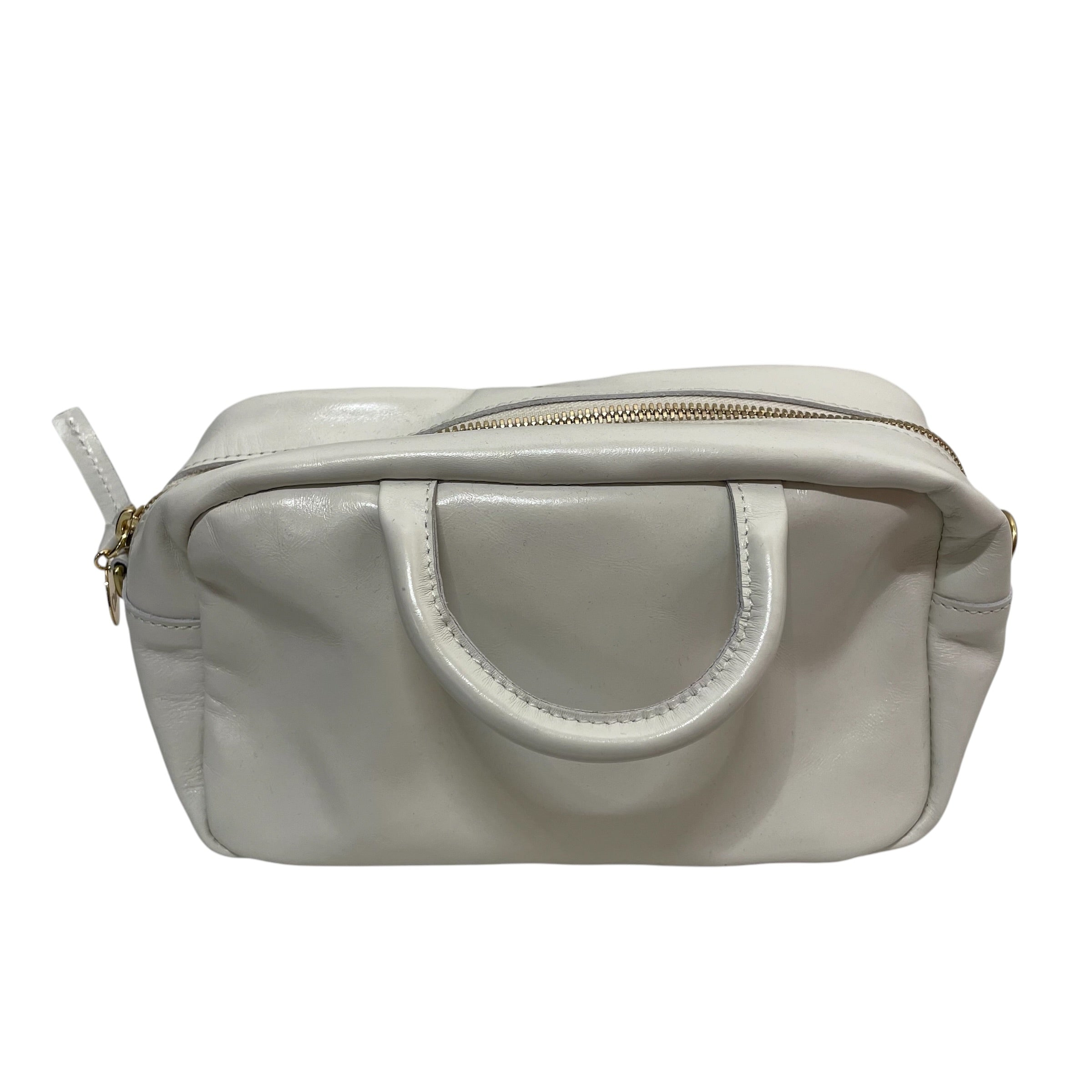 CLARE V./Hand Bag/Leather/CRM/PETIT CLAUDE view 1
