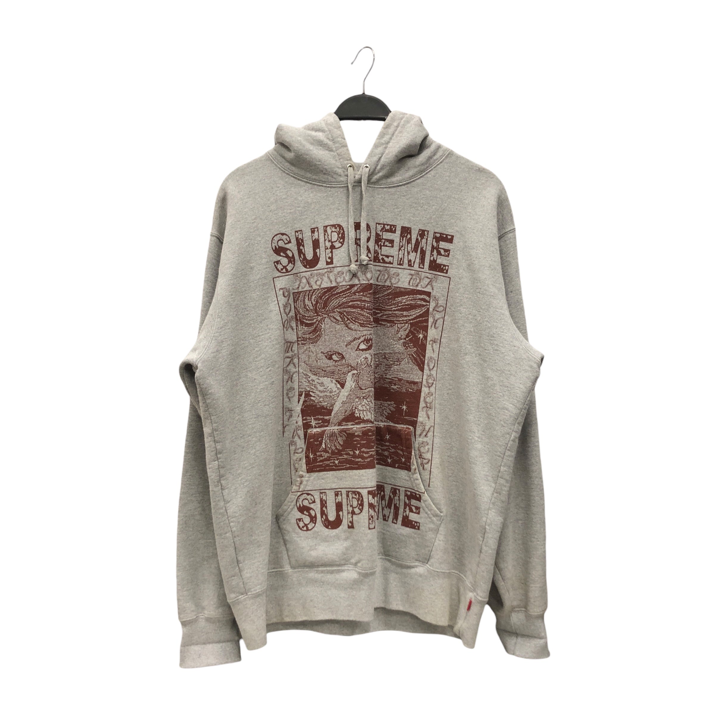 Supreme/Hoodie/XL/Graphic/Cotton/GRY/Pullover/doves view 1
