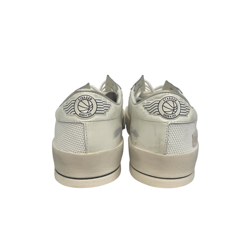 GOLDEN GOOSE/Low-Sneakers/US 10/Graphic/WHT/