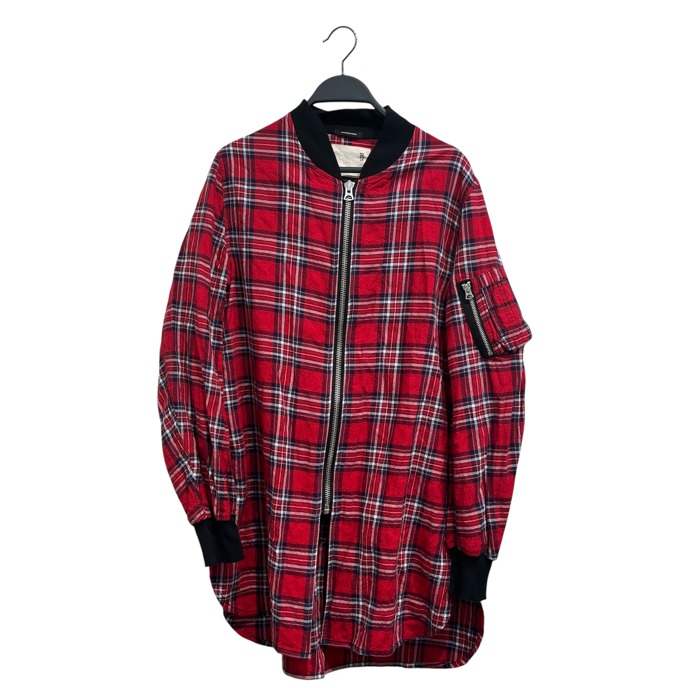 R13/Jacket/XS/Plaid/Cotton/MLT/Arm Pocket view 1