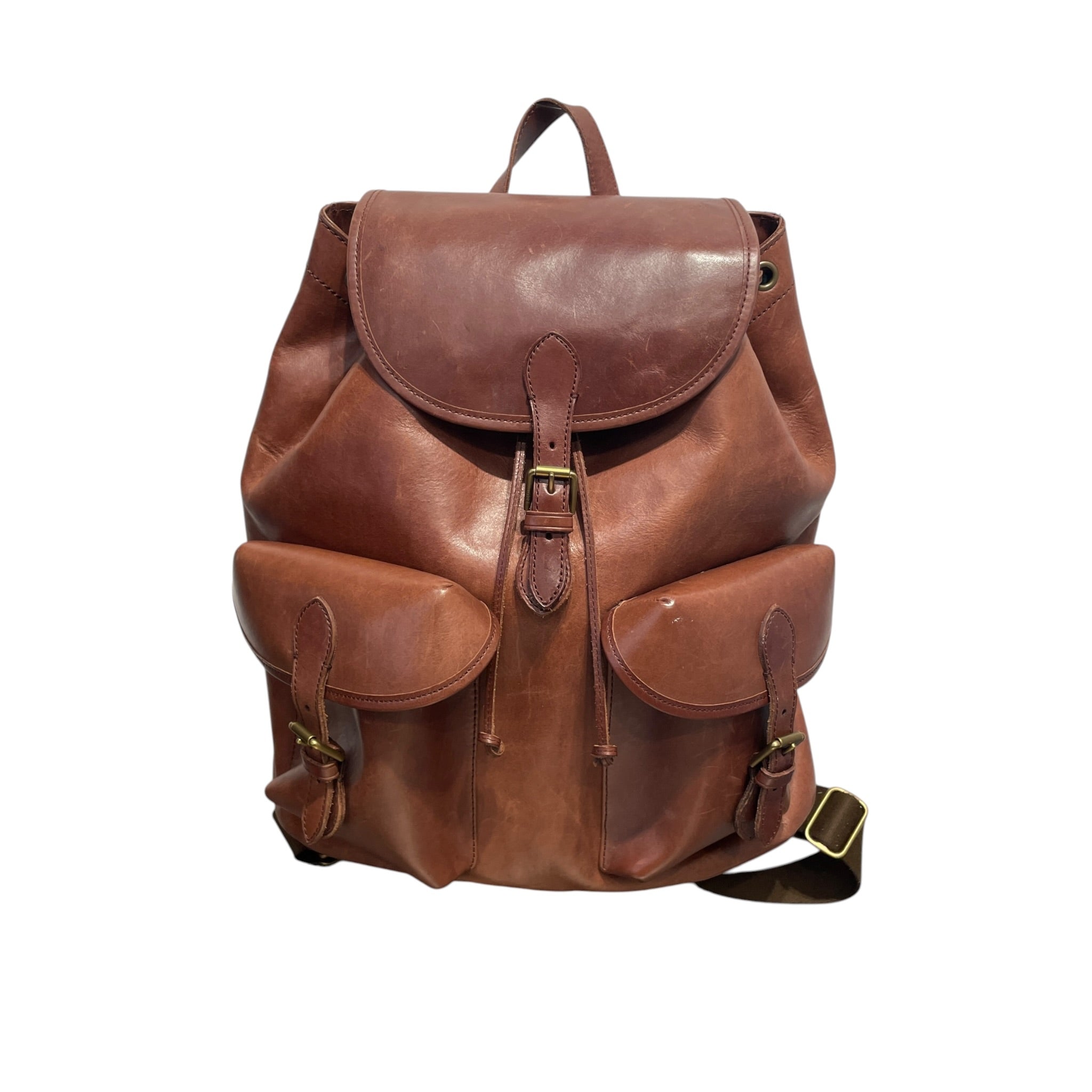 POLO RALPH LAUREN/Backpack/Leather/BRW/HELITAGE view 1