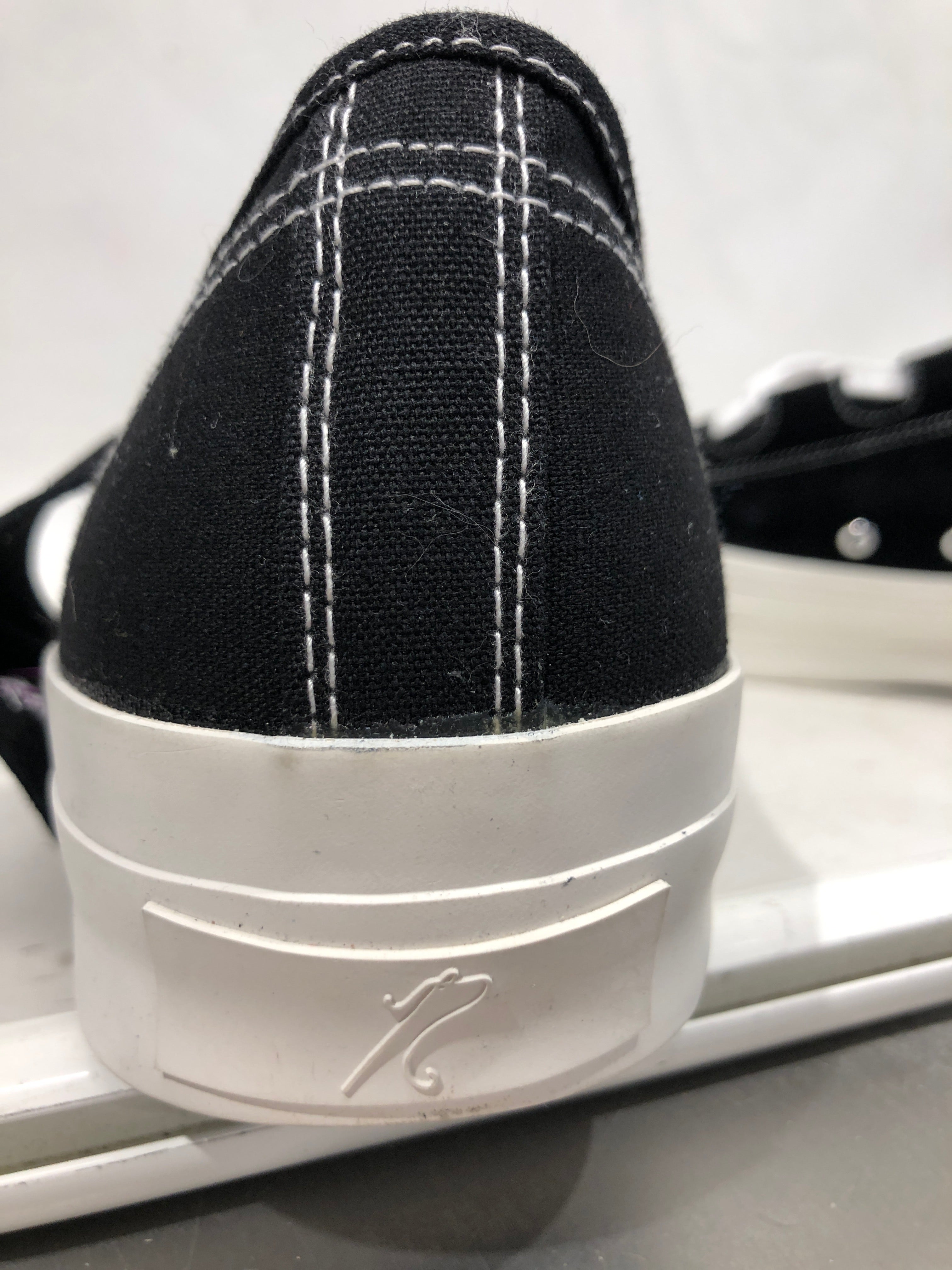 Needles/Low-Sneakers/US 10/Cotton/BLK/ghillie low top clean view 3