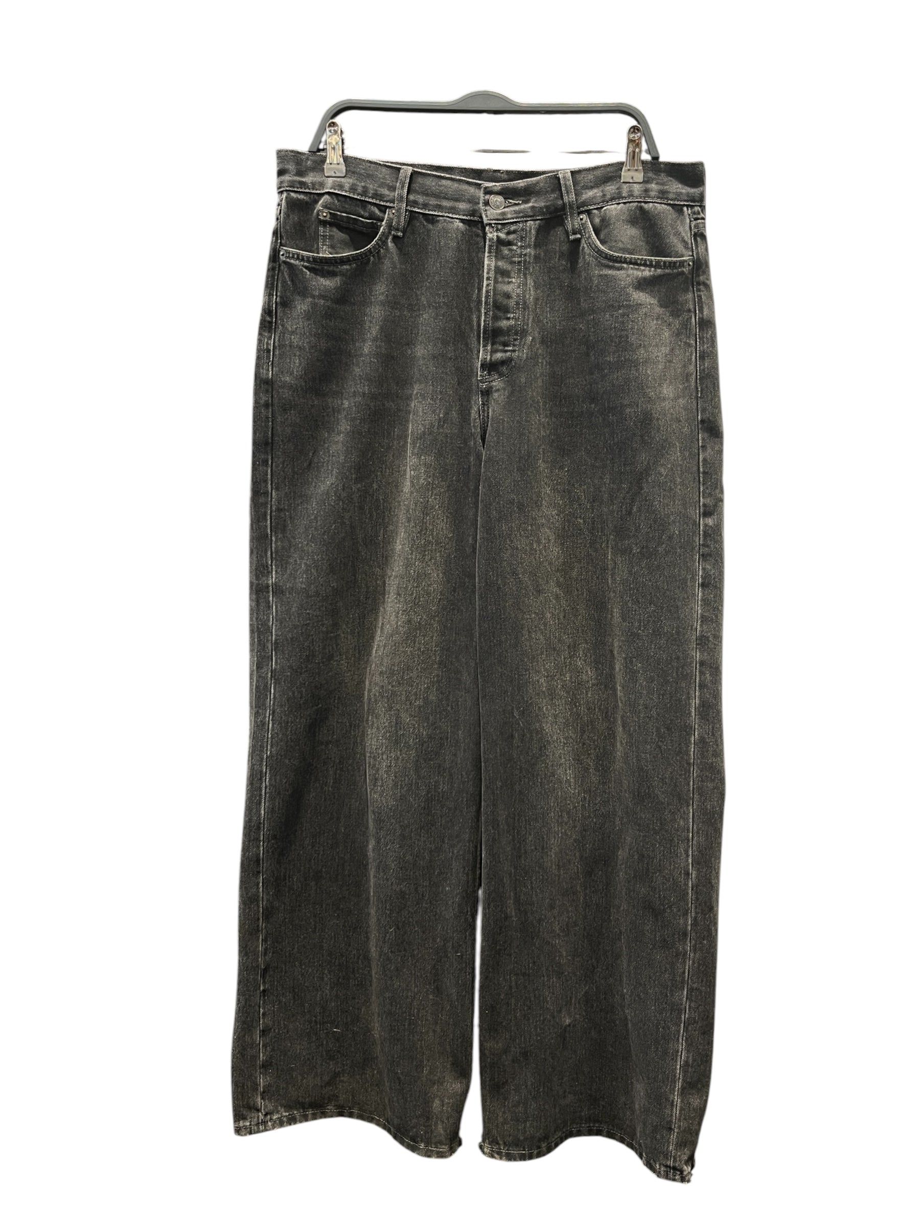 Acne Studios/Straight Pants/Denim/BLK/ view 1