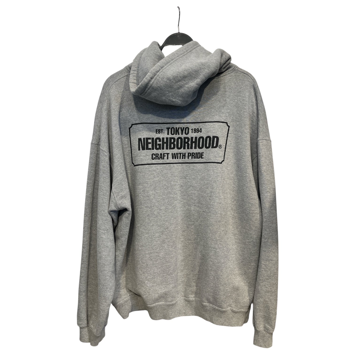 NEIGHBORHOOD/Hoodie/XL/Cotton/GRY/CRAFT WITH PRIDE view 3