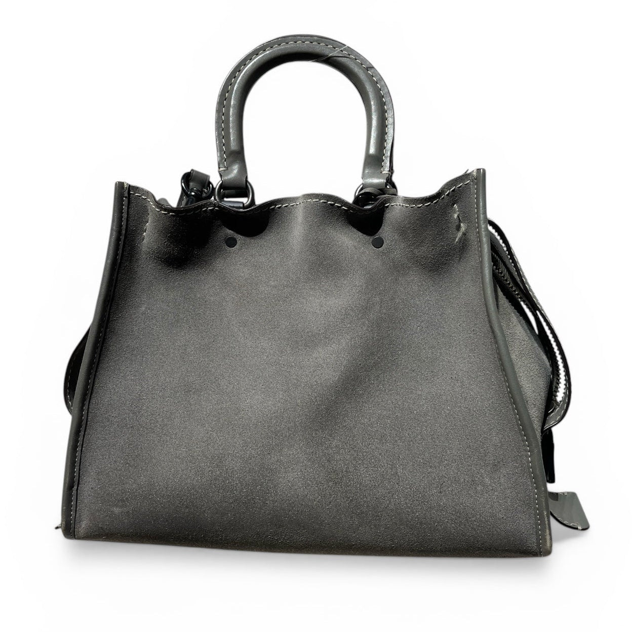 COACH/Hand Bag/Suede/GRY/ROUGE BAG LARGE view 1
