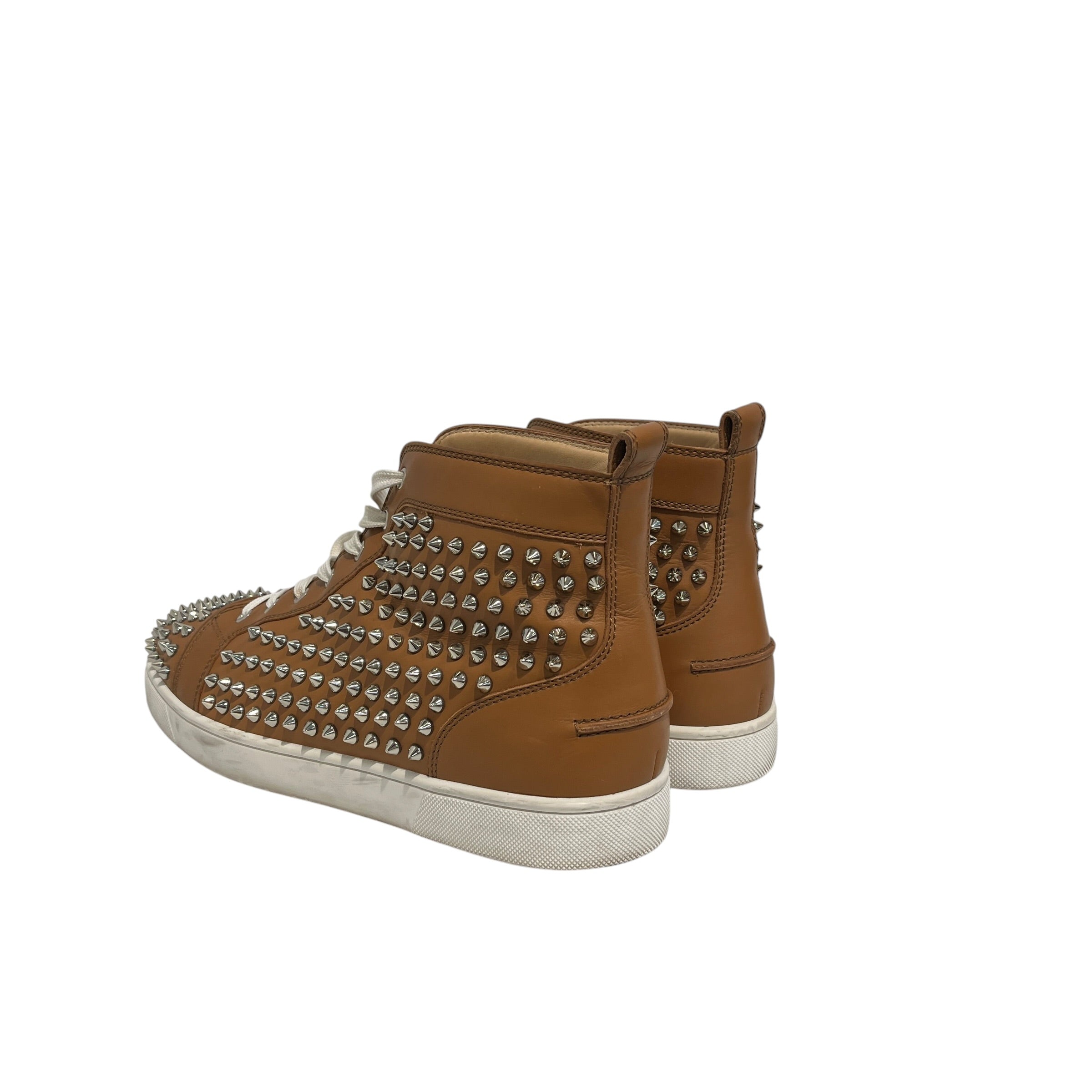 Christian Louboutin/Hi-Sneakers/EU 44/Leather/BEG/Louis Spike view 2