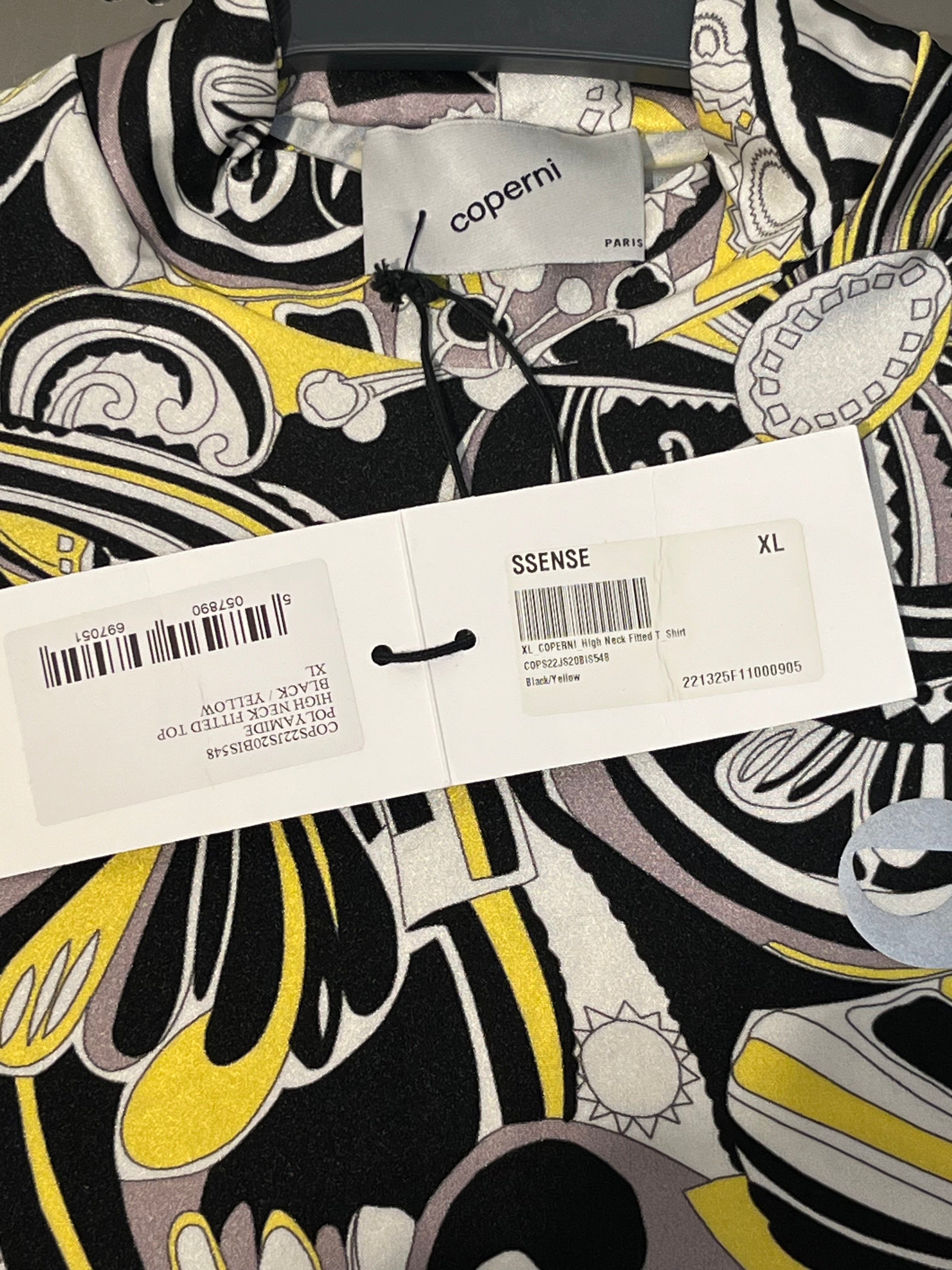Coperni/T-Shirt/XL/All Over Print/Polyester/MLT/MOZAIC PATTERN view 3