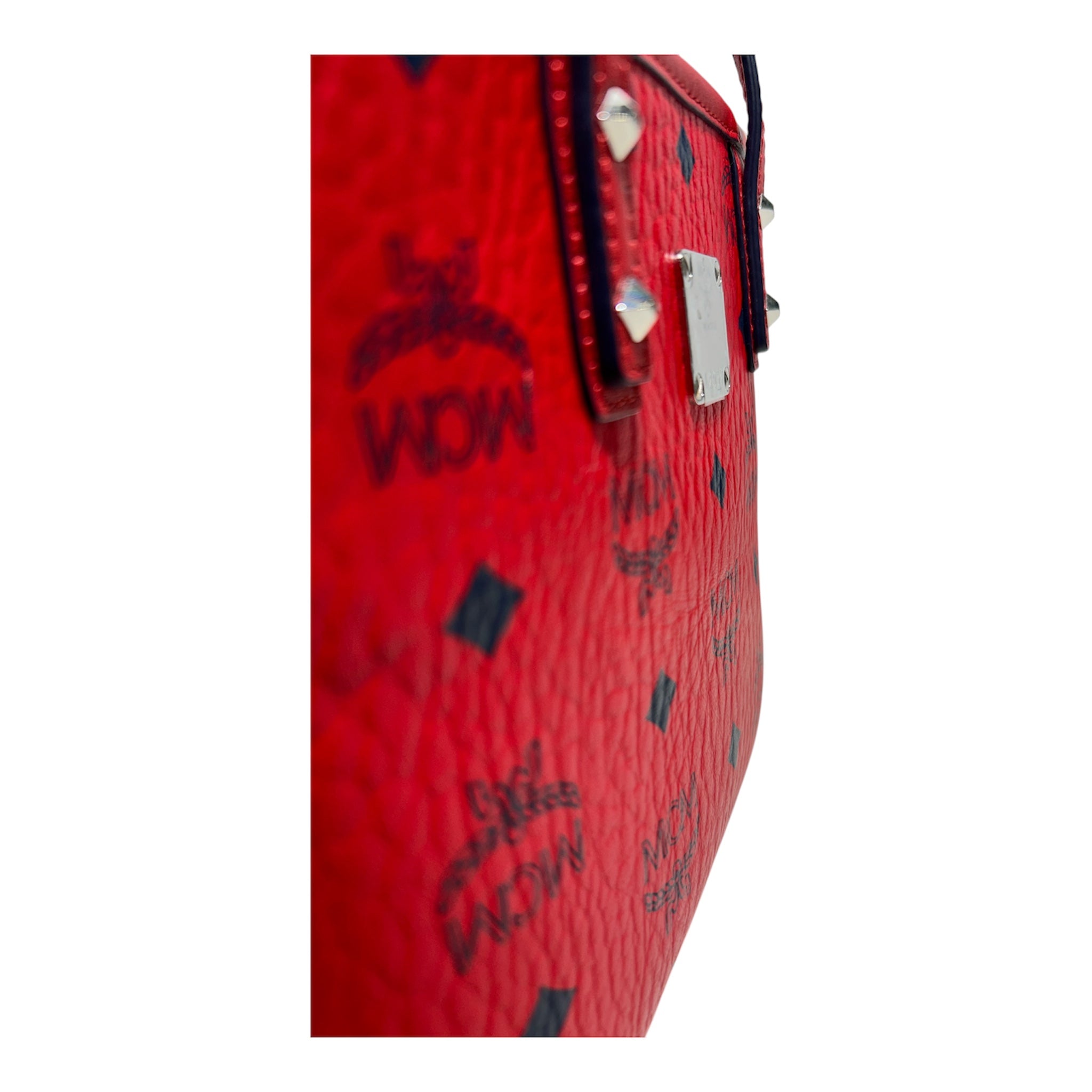 MCM/Bag/Leather/RED/BUCKET BAG view 6