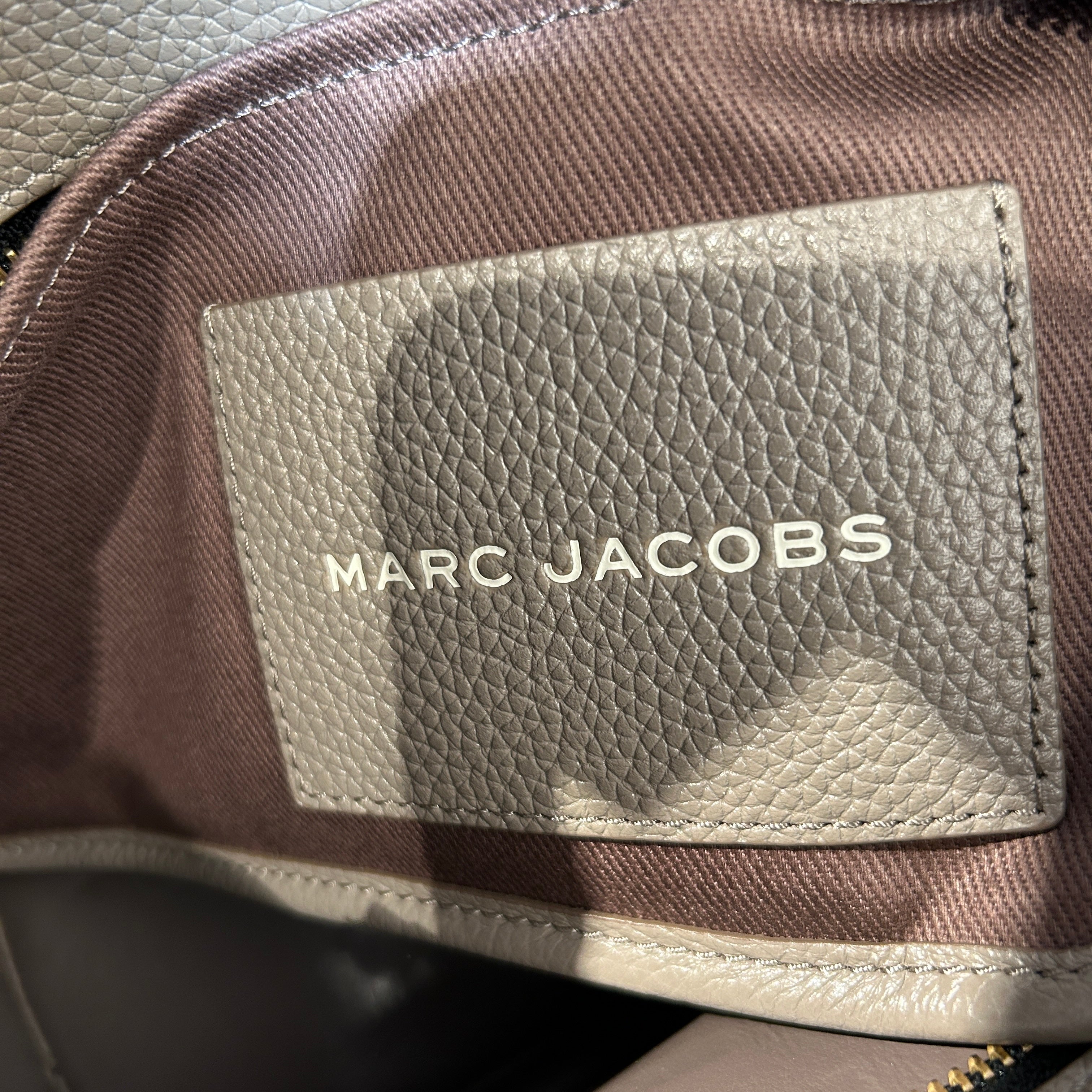 MARC JACOBS/Tote Bag/Leather/GRY/The Small Tote Leather view 5