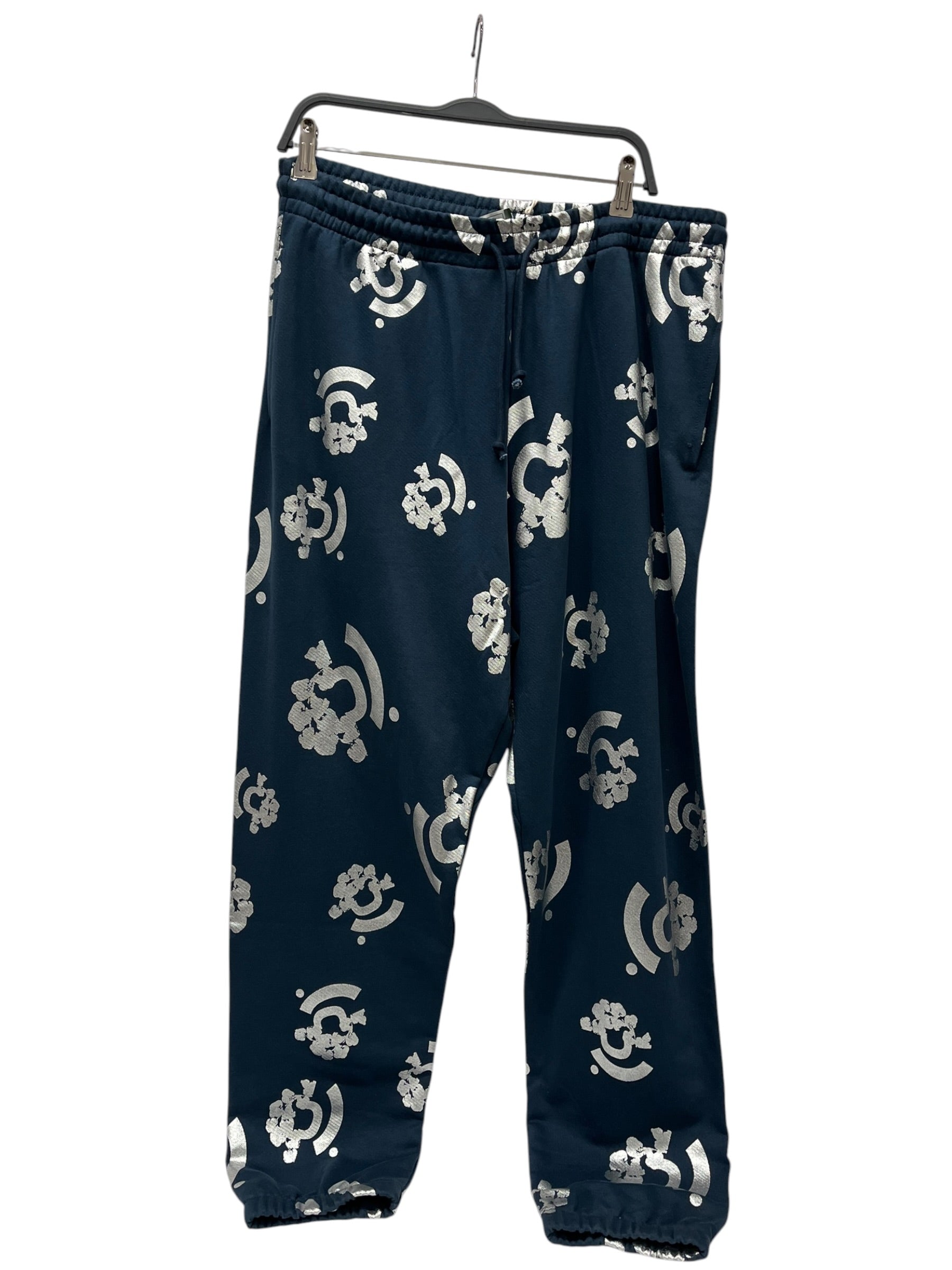 DENIM TEARS/BSTROY/Pants/XL/Cotton/BLU/bstroy tears sweats view 1