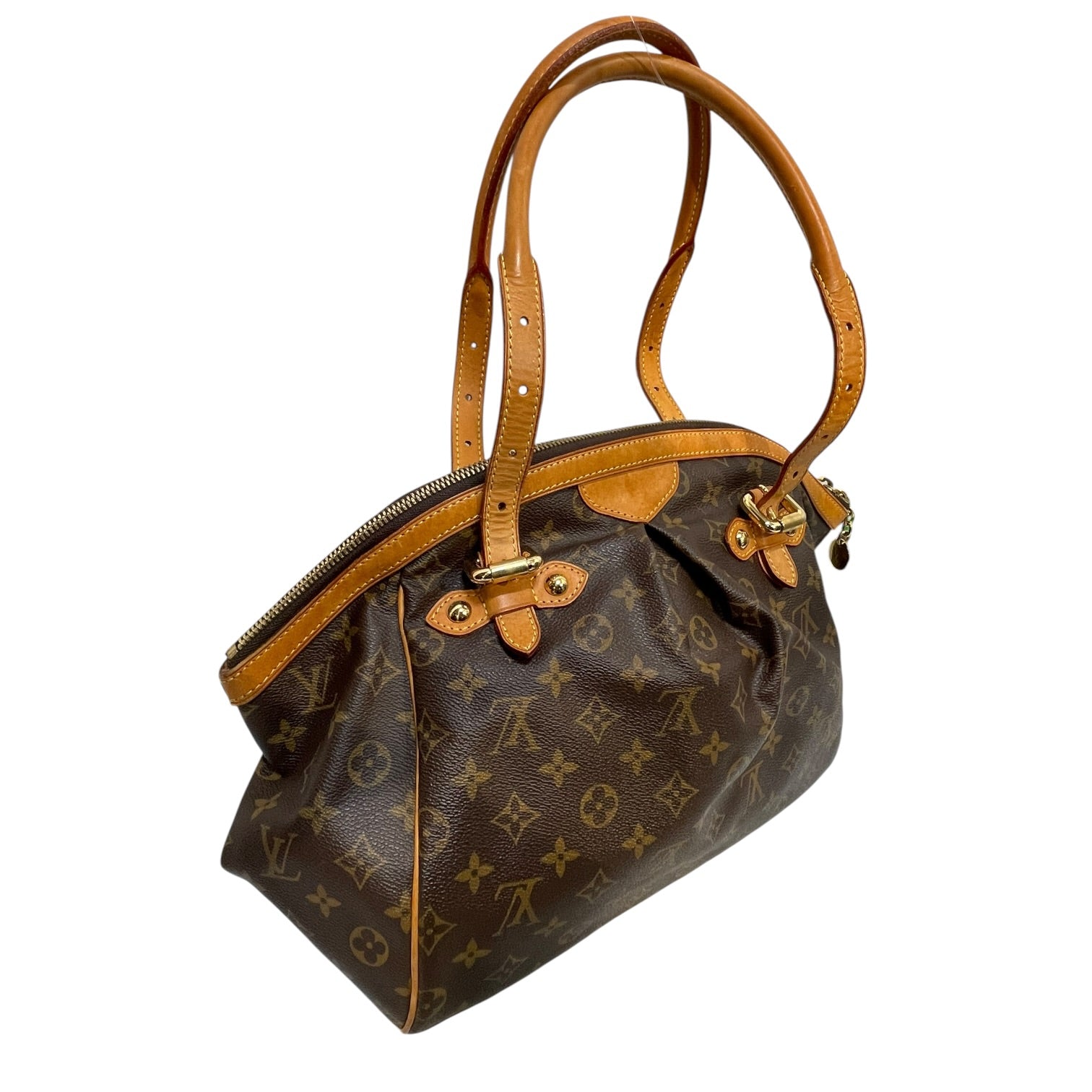 LOUIS VUITTON/Bag/Monogram/Leather/BRW/Tivoli GM view 3